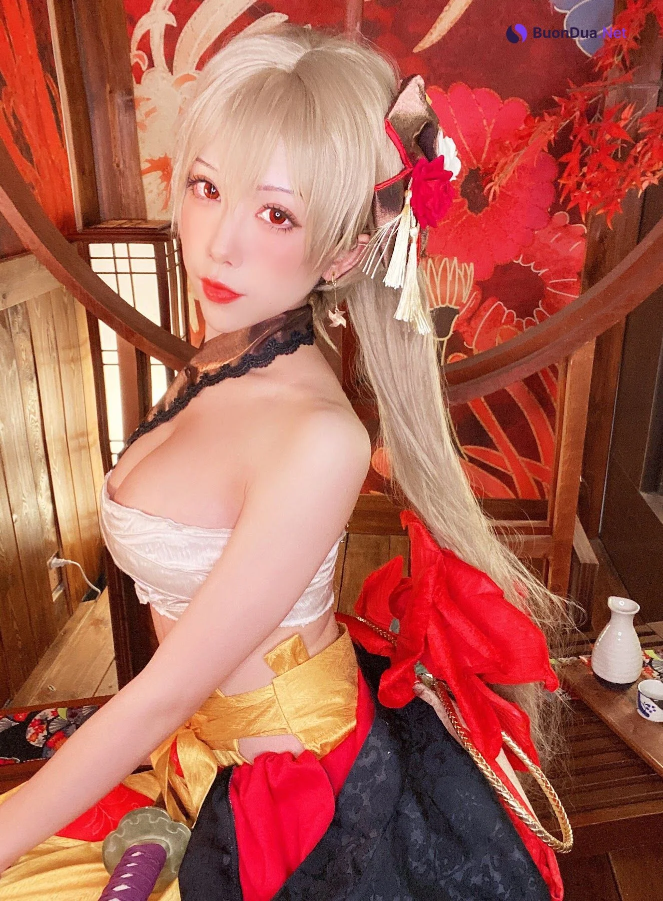 Coser@水淼Aqua Vol.084 让巴尔和服 - 사진 4