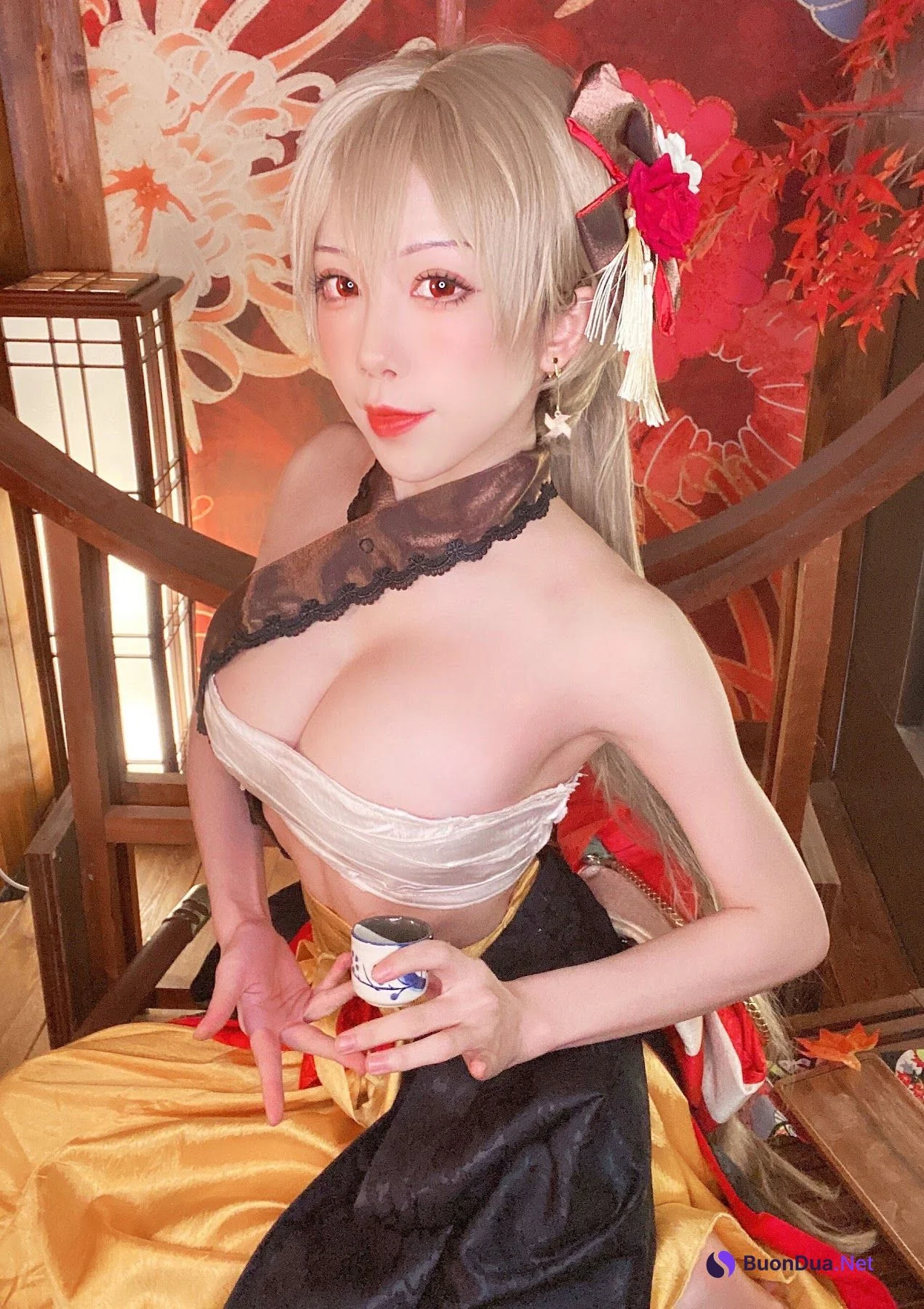 Coser@水淼Aqua Vol.084 让巴尔和服 - 사진 9