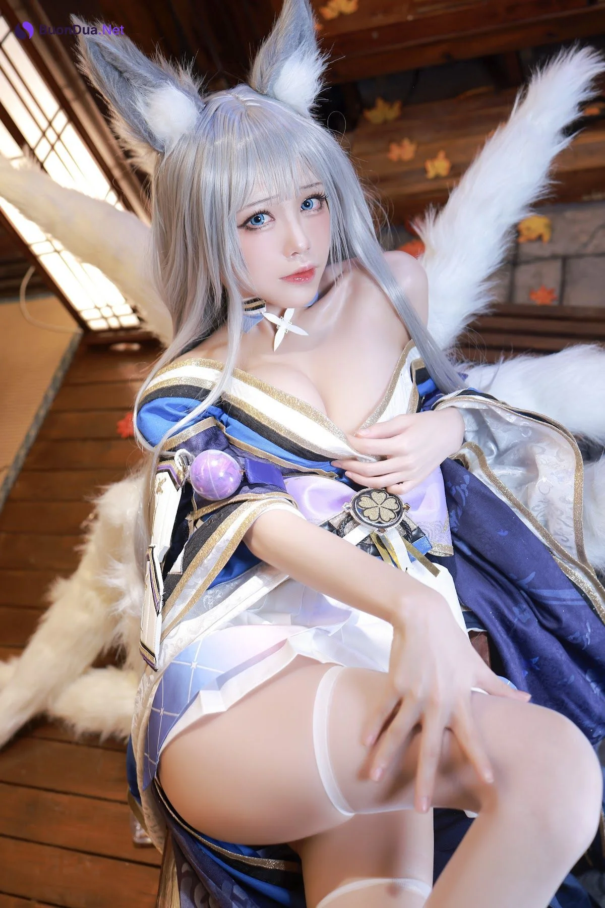 Coser@水淼Aqua Vol.085 信浓和服 - 사진 13