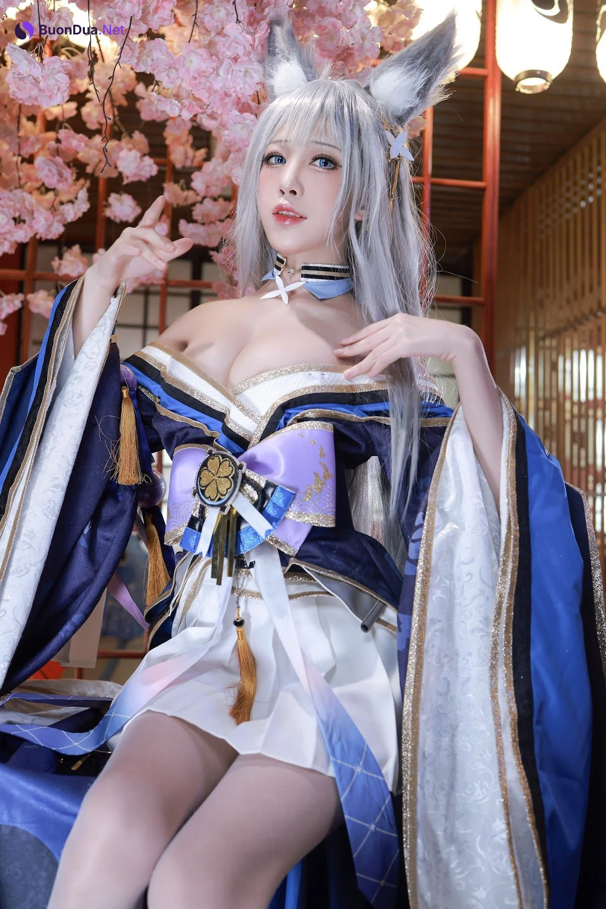 Coser@水淼Aqua Vol.085 信浓和服 - 사진 19
