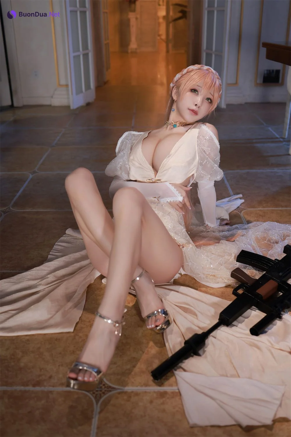 Coser@水淼Aqua Vol.092 Girls’ Frontline OTS14 & Type95 - Photo 17