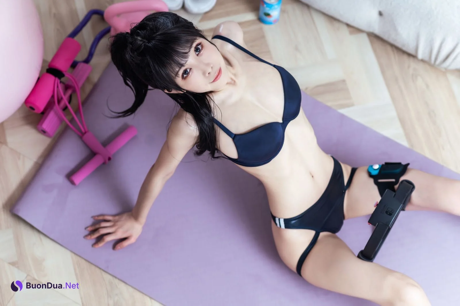 Coser@水淼Aqua Vol.099 运动内衣 - รูปภาพ 2