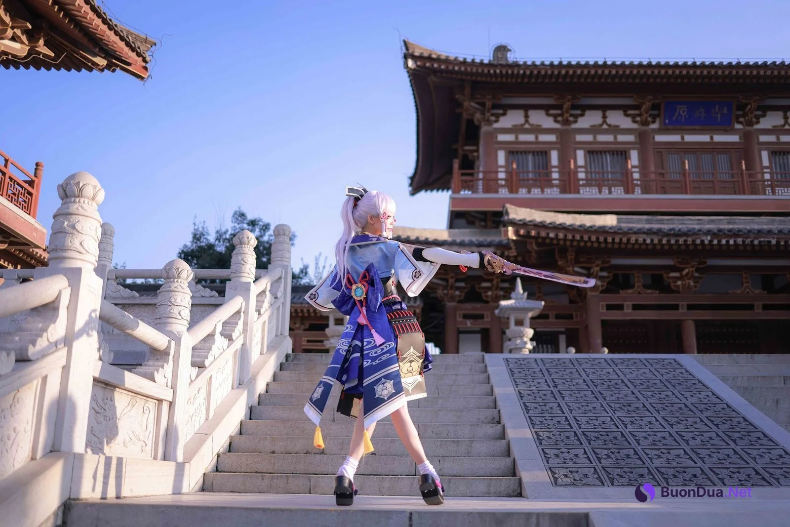 Coser@水淼Aqua Vol.106 神里绫华 - 照片 11
