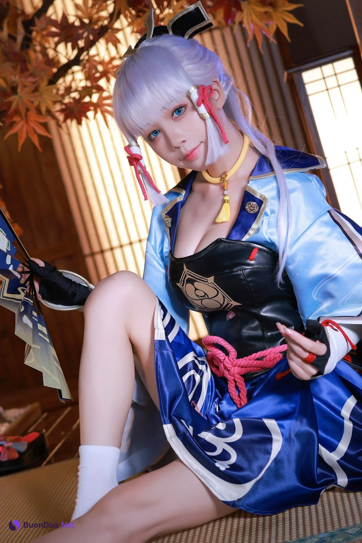 Coser@水淼Aqua Vol.106 神里绫华 - 照片 13