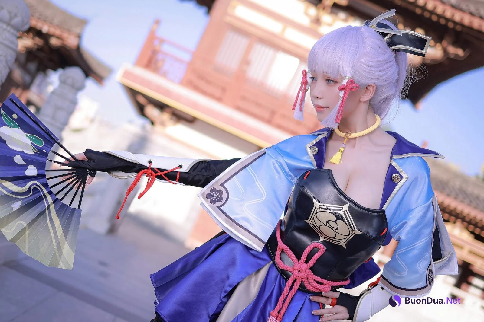 Coser@水淼Aqua Vol.106 神里绫华 - 照片 4