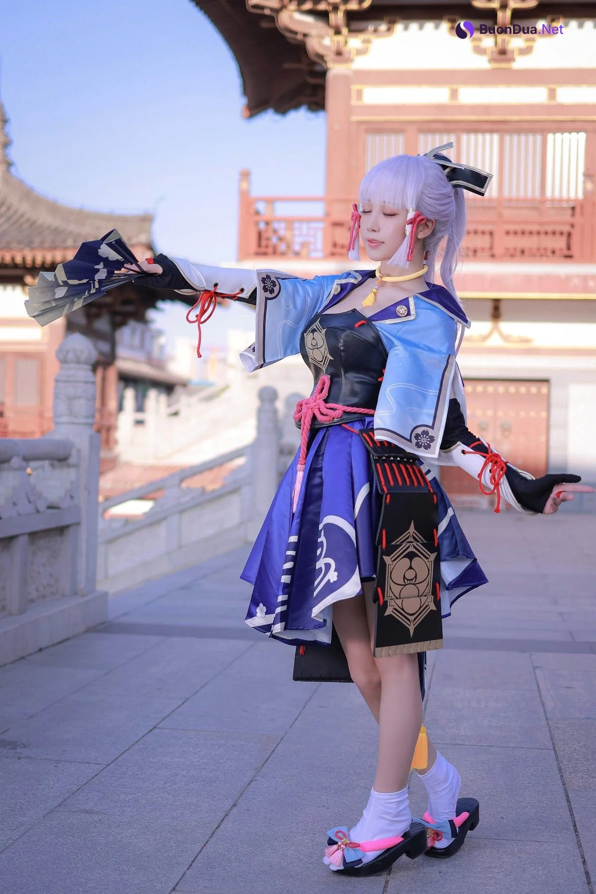 Coser@水淼Aqua Vol.106 神里绫华 - 照片 5