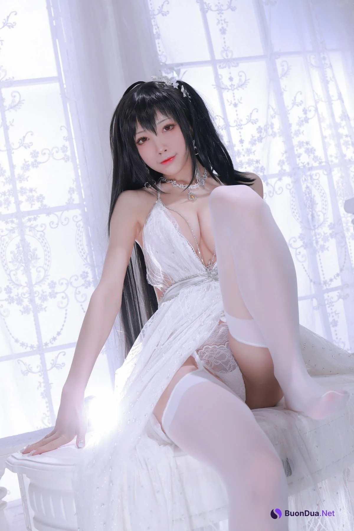 Coser@水淼Aqua Vol.107 大凤婚纱 - Photo 12