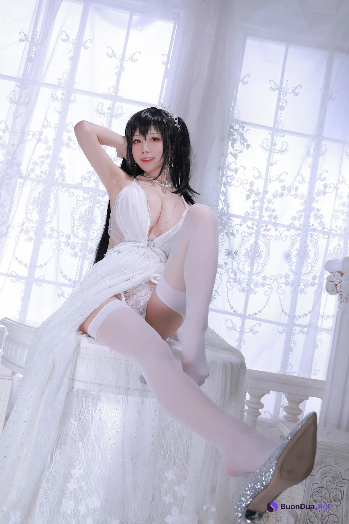 Coser@水淼Aqua Vol.107 大凤婚纱 - Photo 5