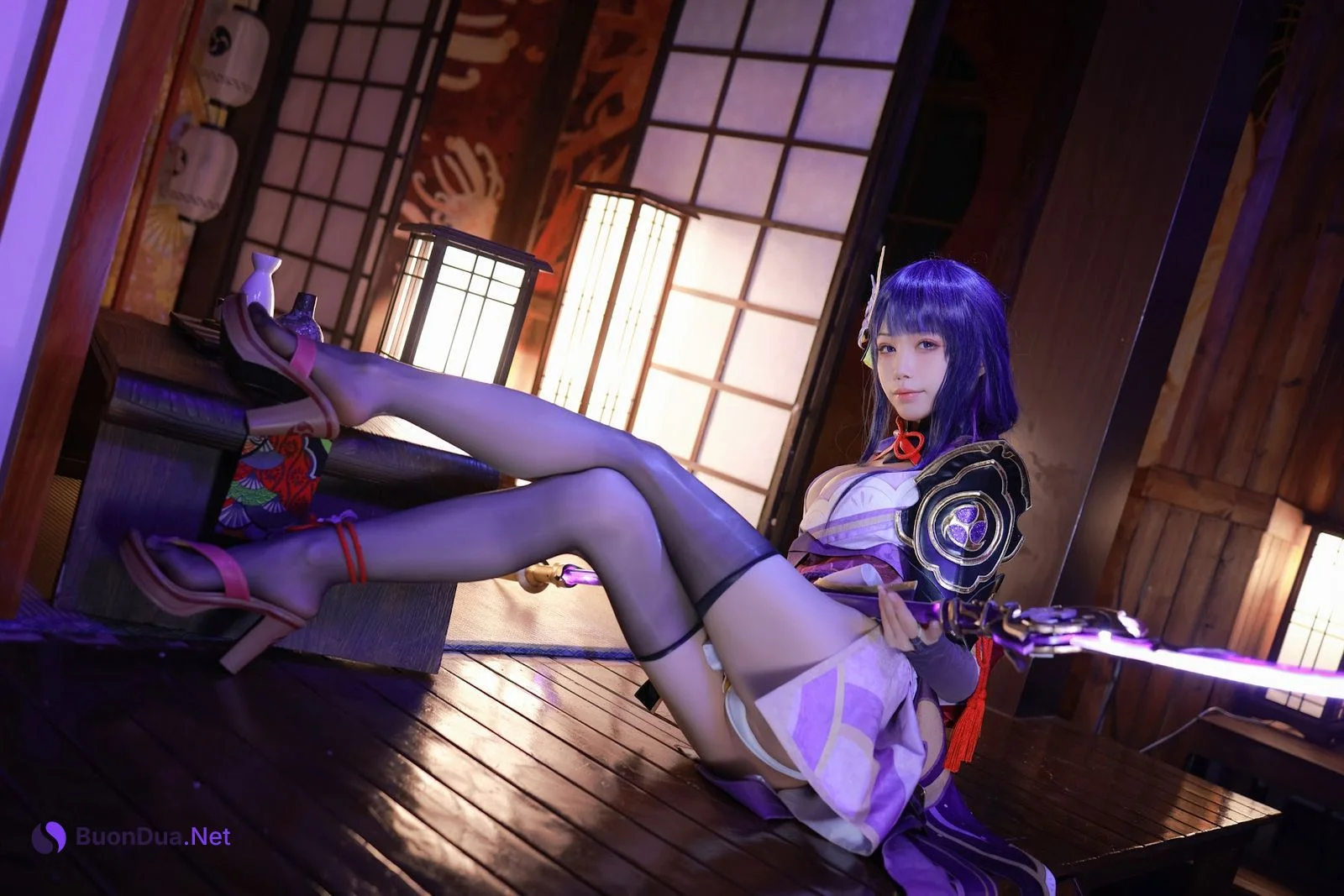 Coser@水淼Aqua Vol.110 雷电将军 - 사진 12