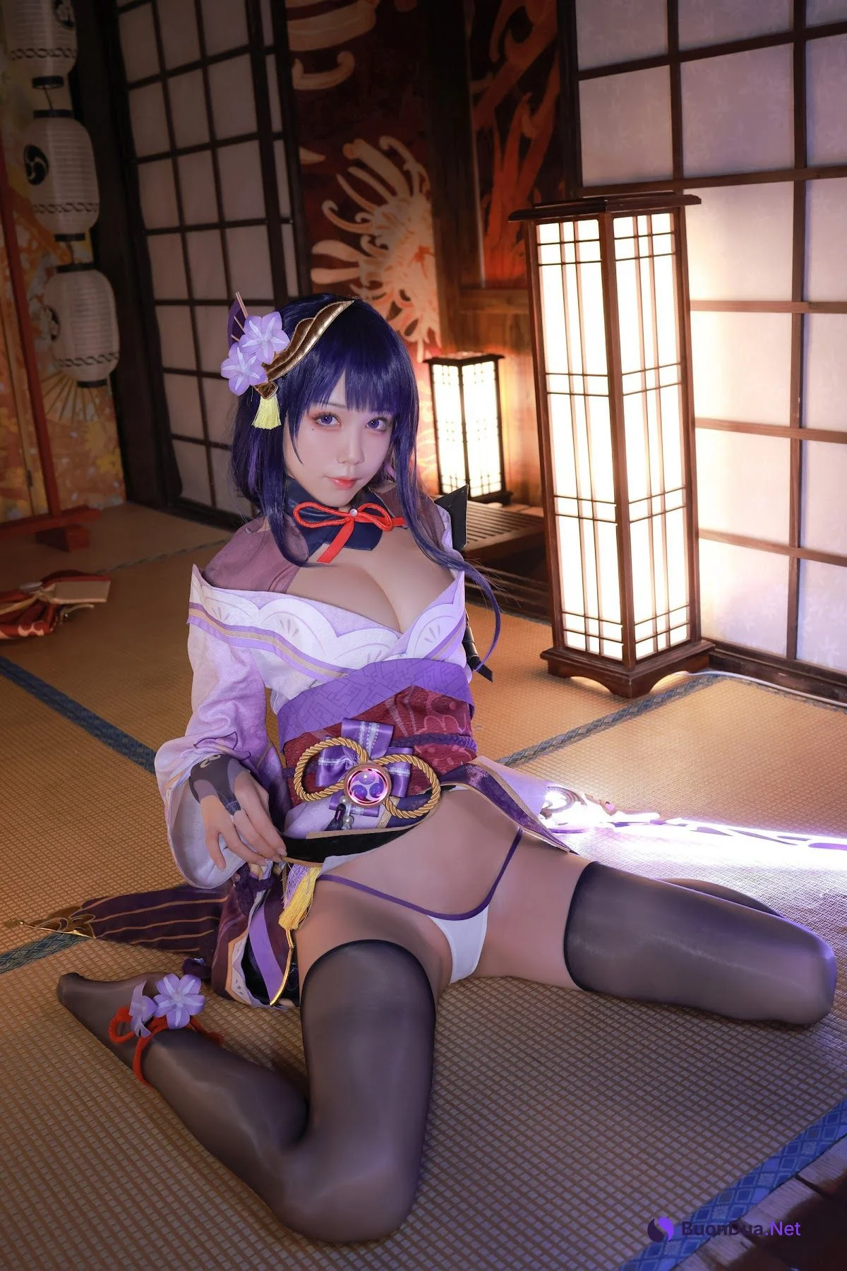Coser@水淼Aqua Vol.110 雷电将军 - 사진 8