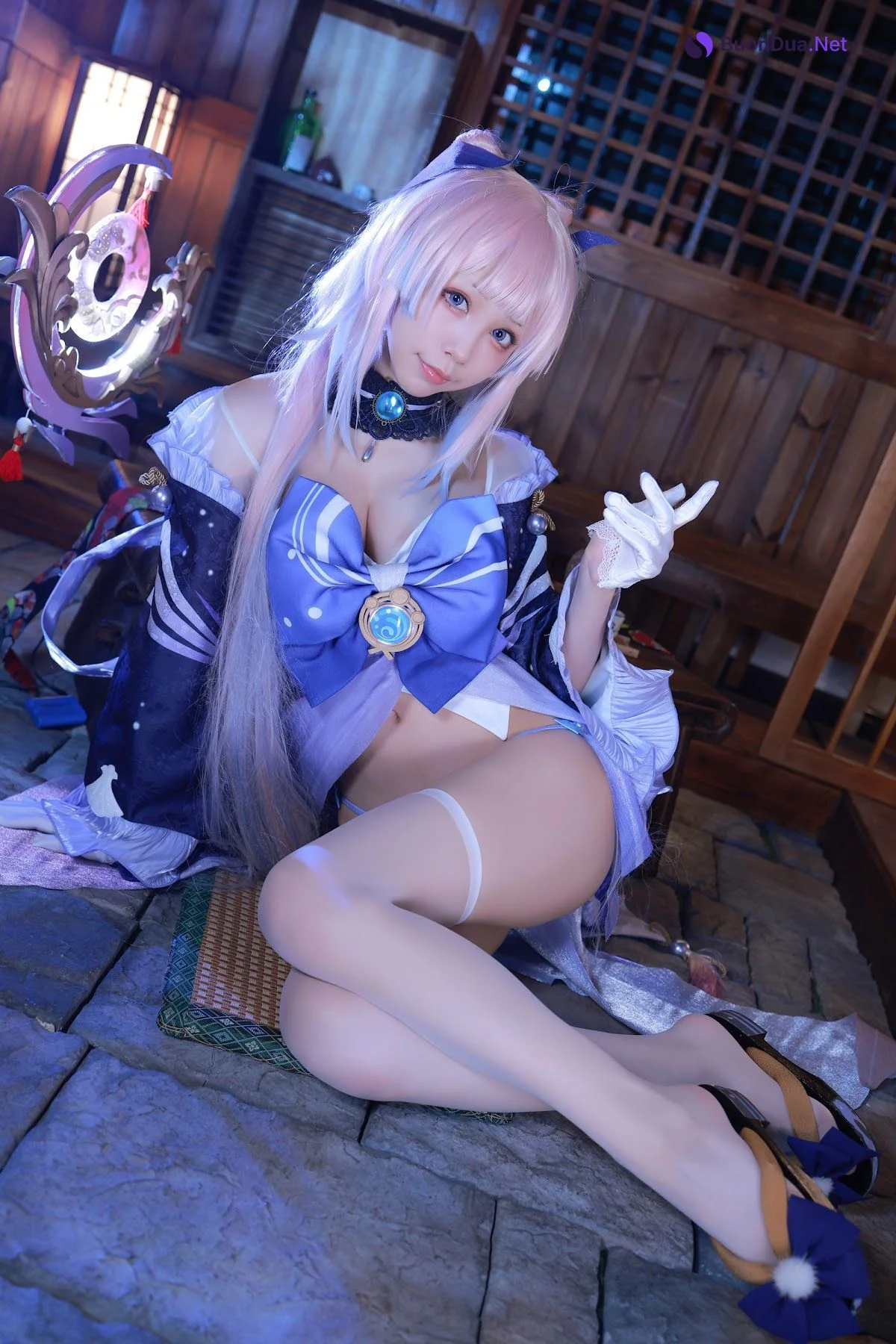 Coser@水淼Aqua Vol.111 珊瑚宫心海 - Photo 15
