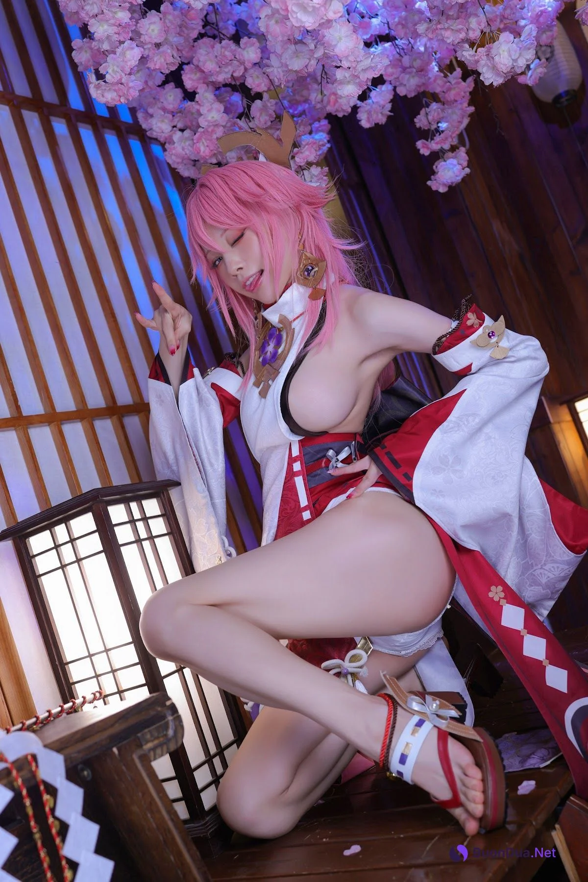 Coser@水淼Aqua Vol.112 八重神子 - 사진 12