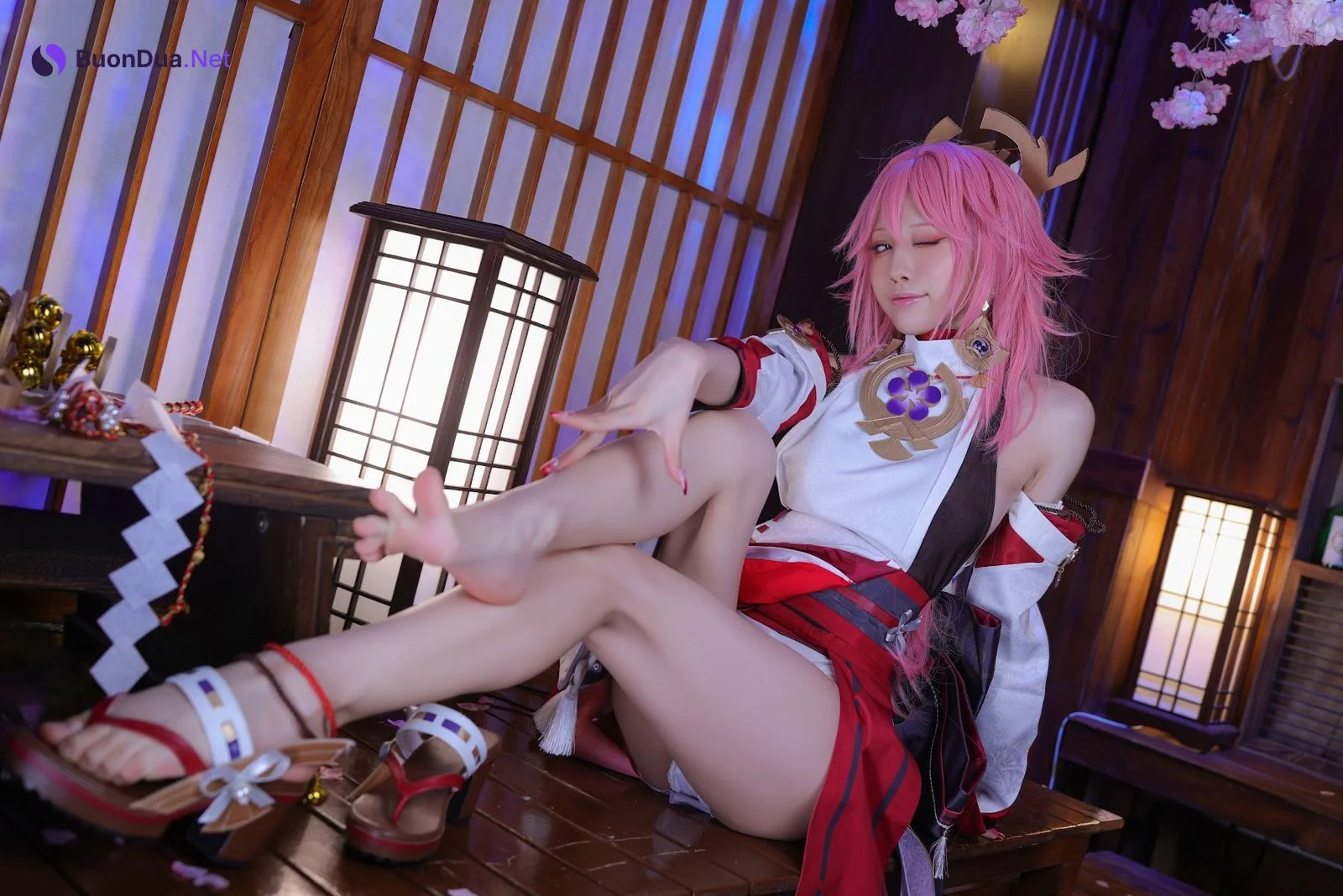 Coser@水淼Aqua Vol.112 八重神子 - 사진 4