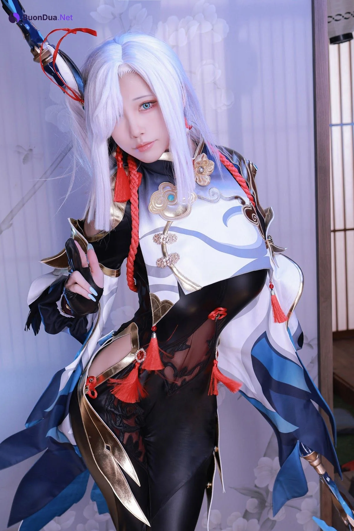 Coser@水淼Aqua Vol.116 原神 申鹤 - Photo 11