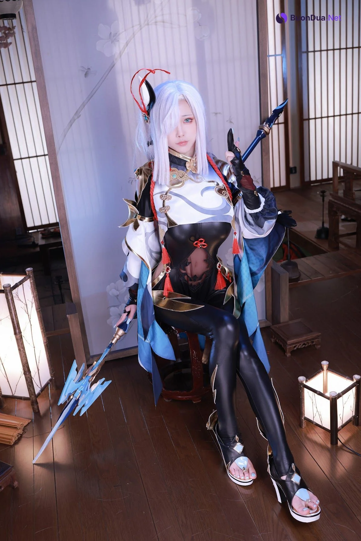 Coser@水淼Aqua Vol.116 原神 申鹤 - Photo 13