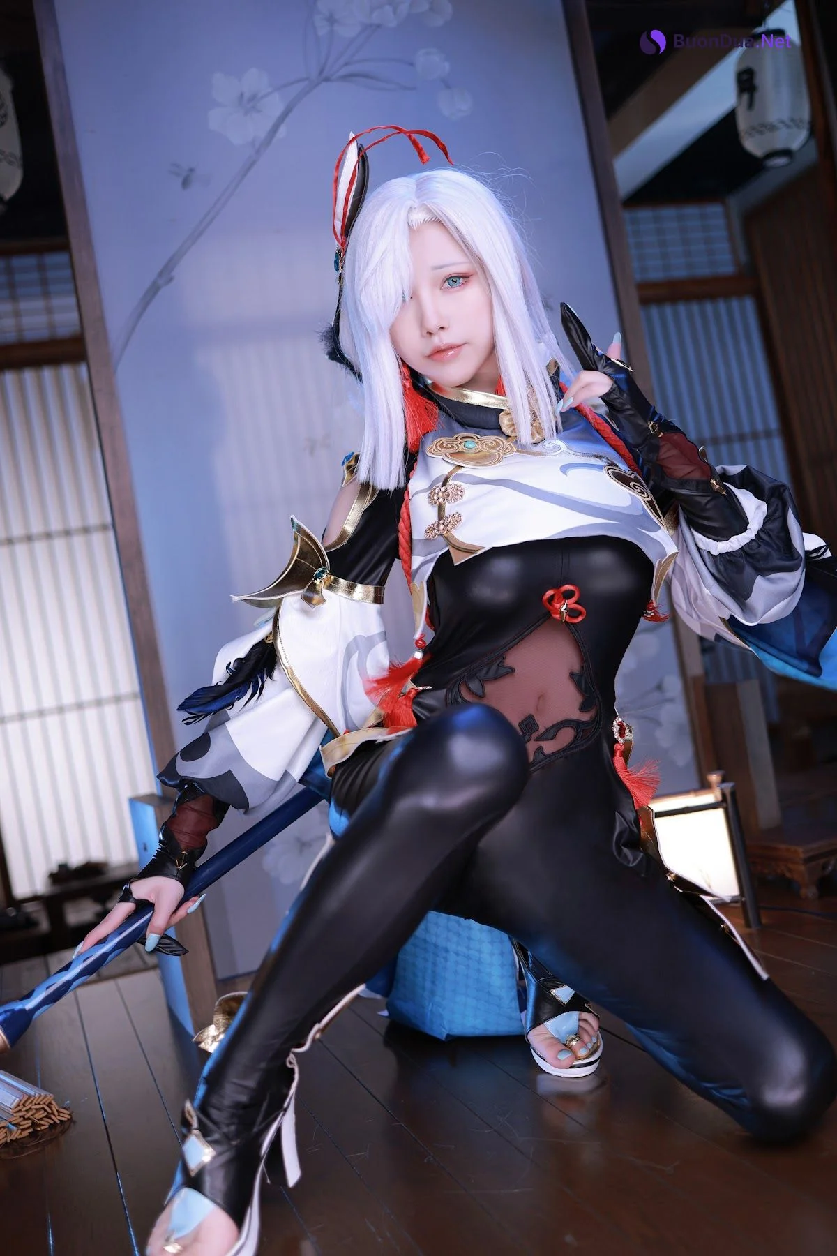 Coser@水淼Aqua Vol.116 原神 申鹤 - Photo 15