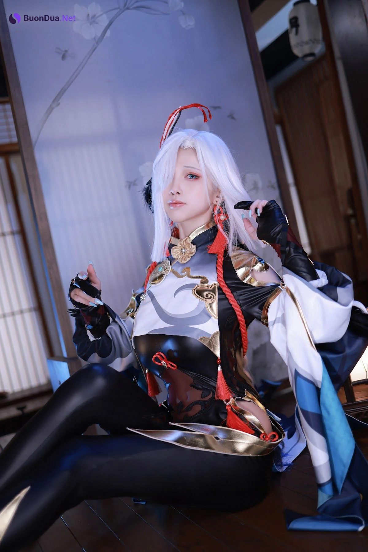 Coser@水淼Aqua Vol.116 原神 申鹤 - Photo 20