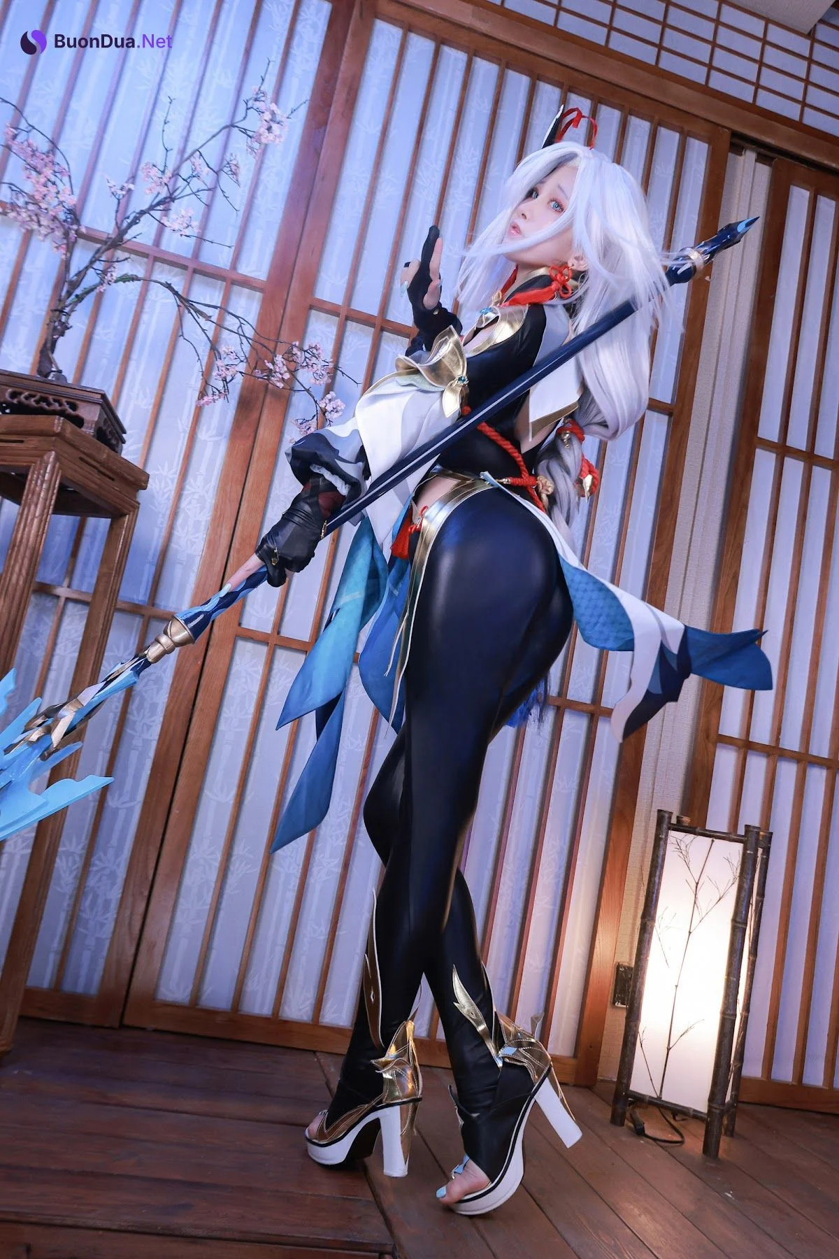 Coser@水淼Aqua Vol.116 原神 申鹤 - Photo 4