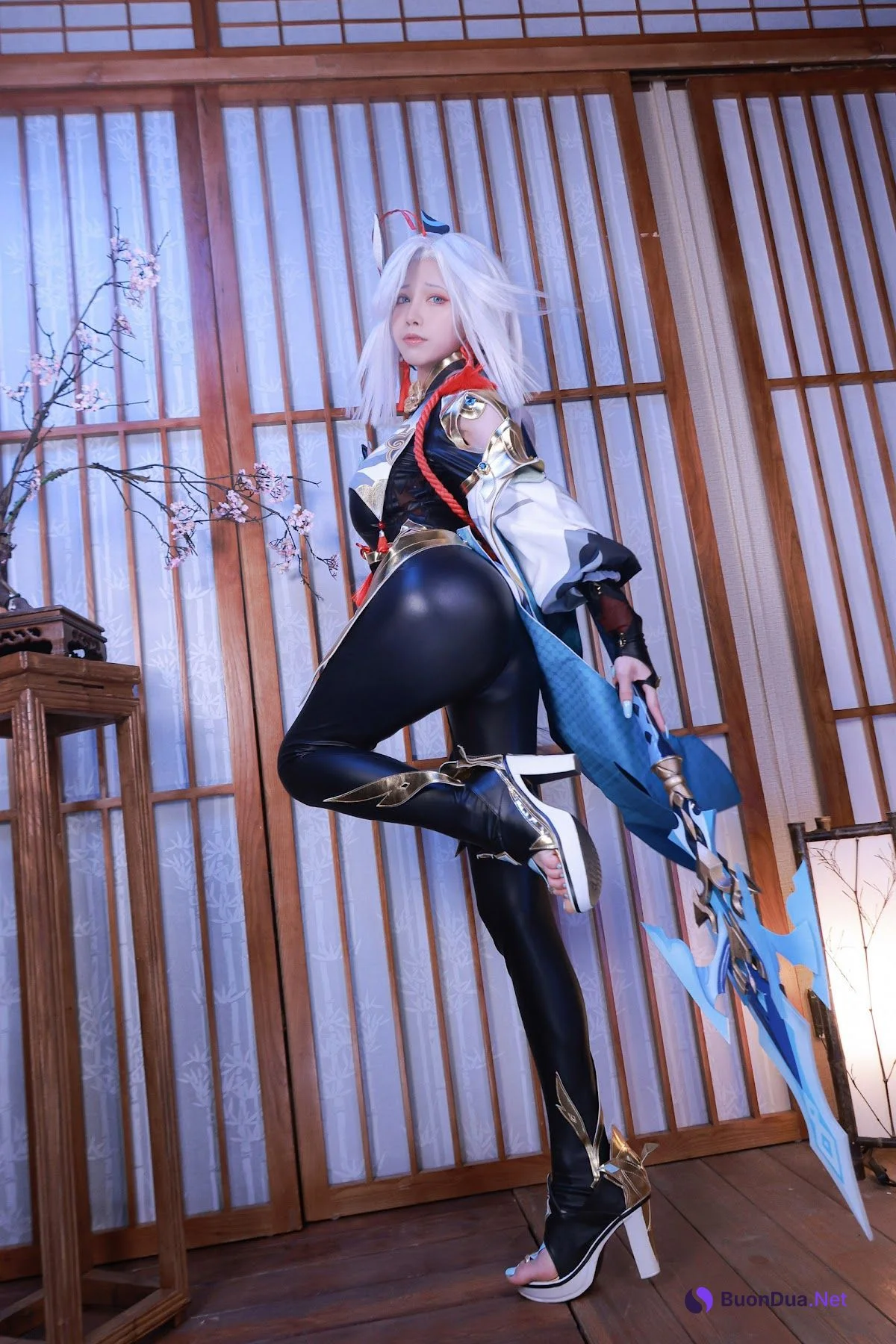 Coser@水淼Aqua Vol.116 原神 申鹤 - Photo 7