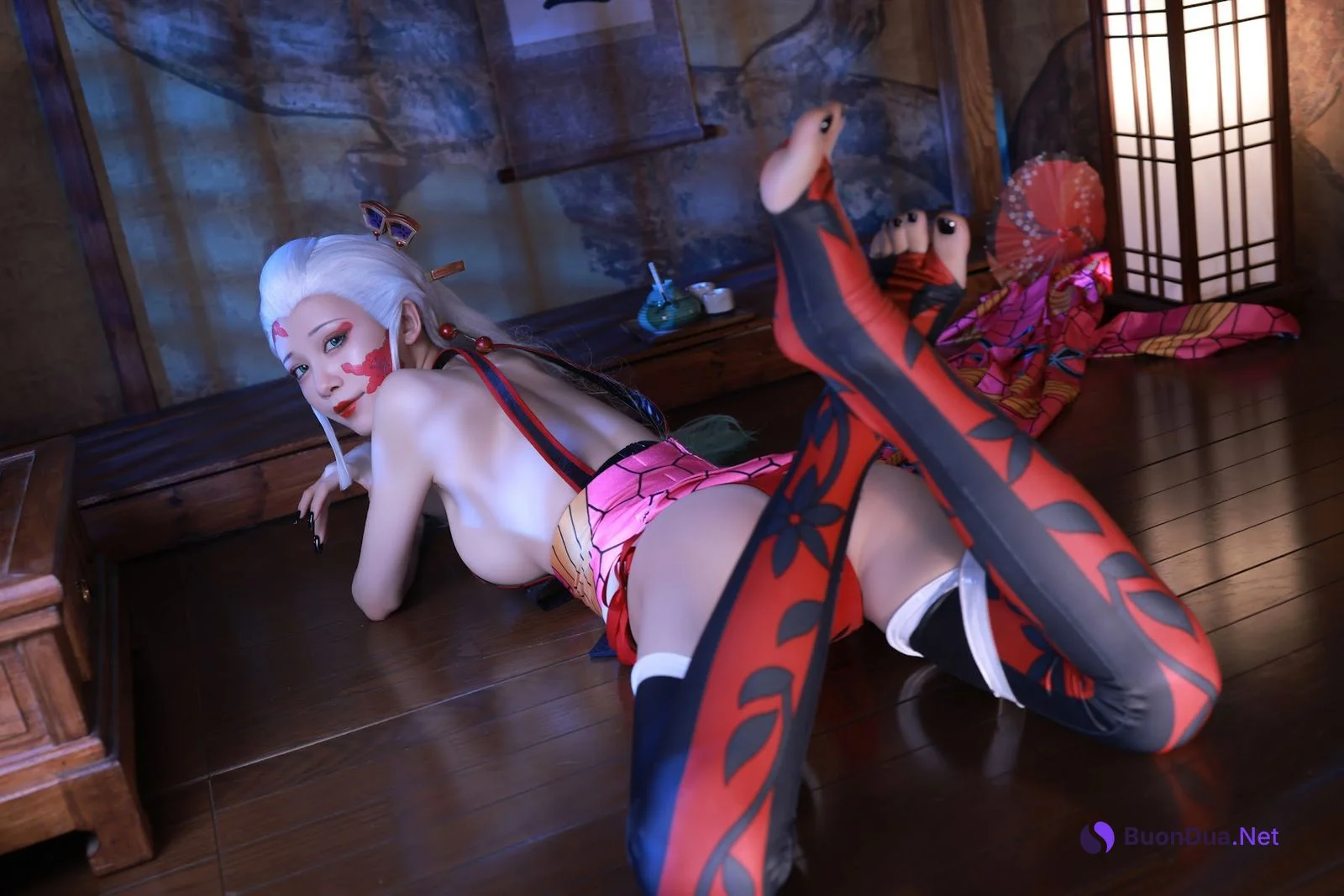 Coser@水淼aqua Vol.121 鬼灭之刃 上弦陆堕姬 - Photo 4