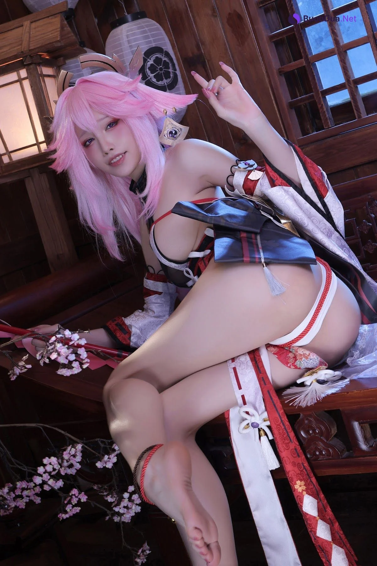 Coser@水淼Aqua Vol.134 新八重神子 - 照片 20