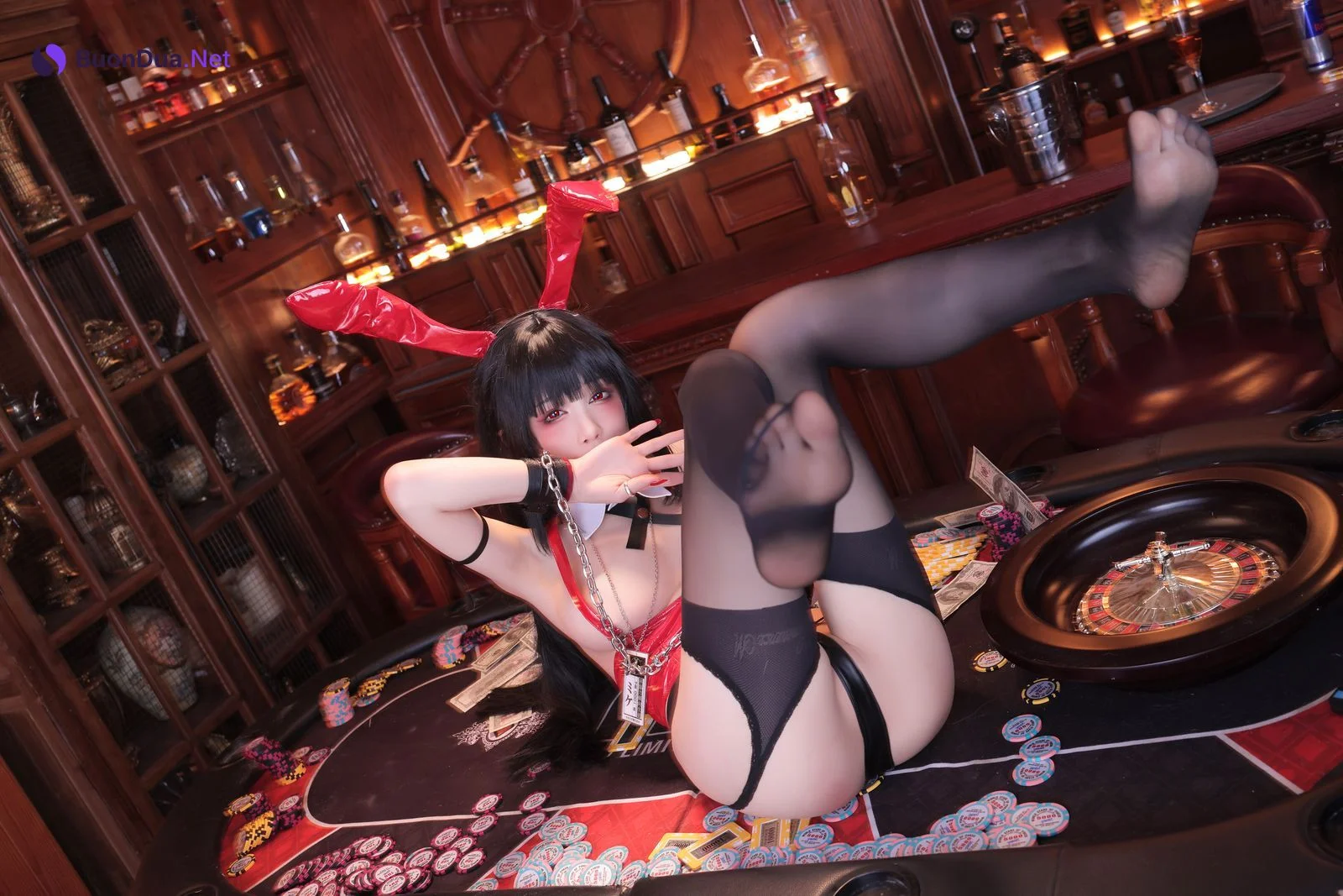 Coser@水淼Aqua Vol.140 蛇喰梦子同人兔女郎 - Photo 14