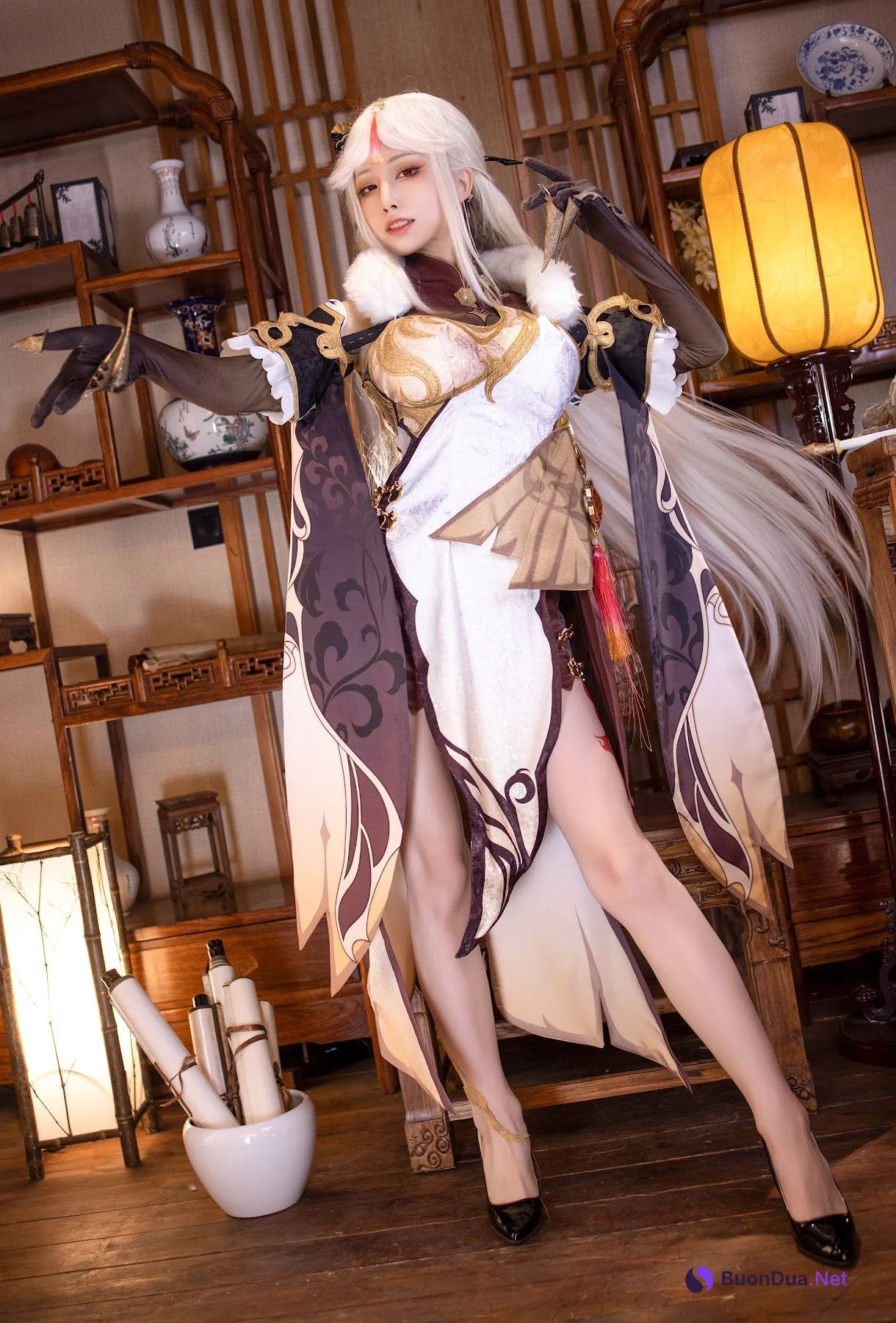 Coser@水淼Aqua Vol.145 北斗原造型+凝光原造型 - 사진 12