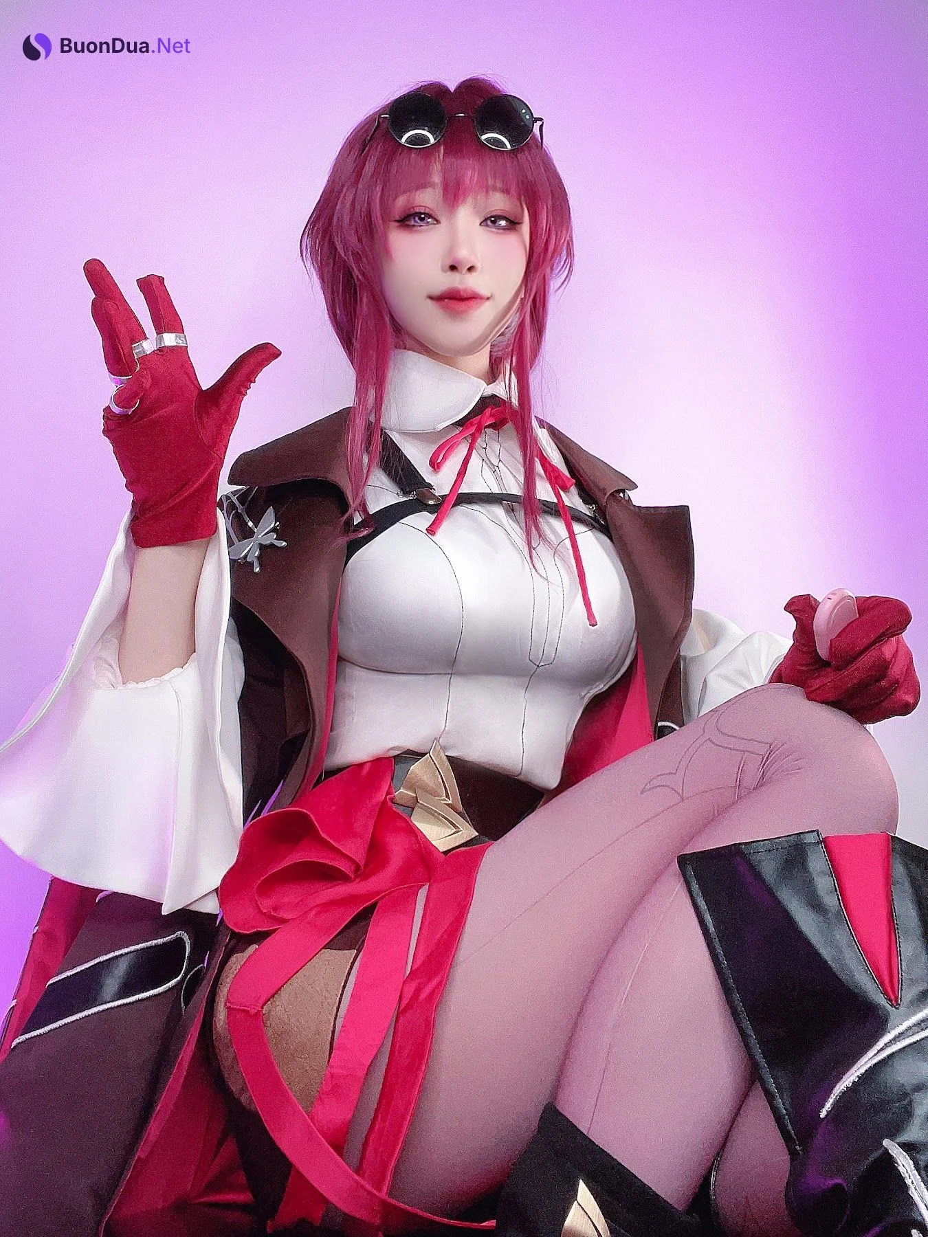 Coser@水淼Aqua Vol.153 Fantia 23.06月会员订阅 カフカ🕸️ 卡芙卡 - รูปภาพ 9