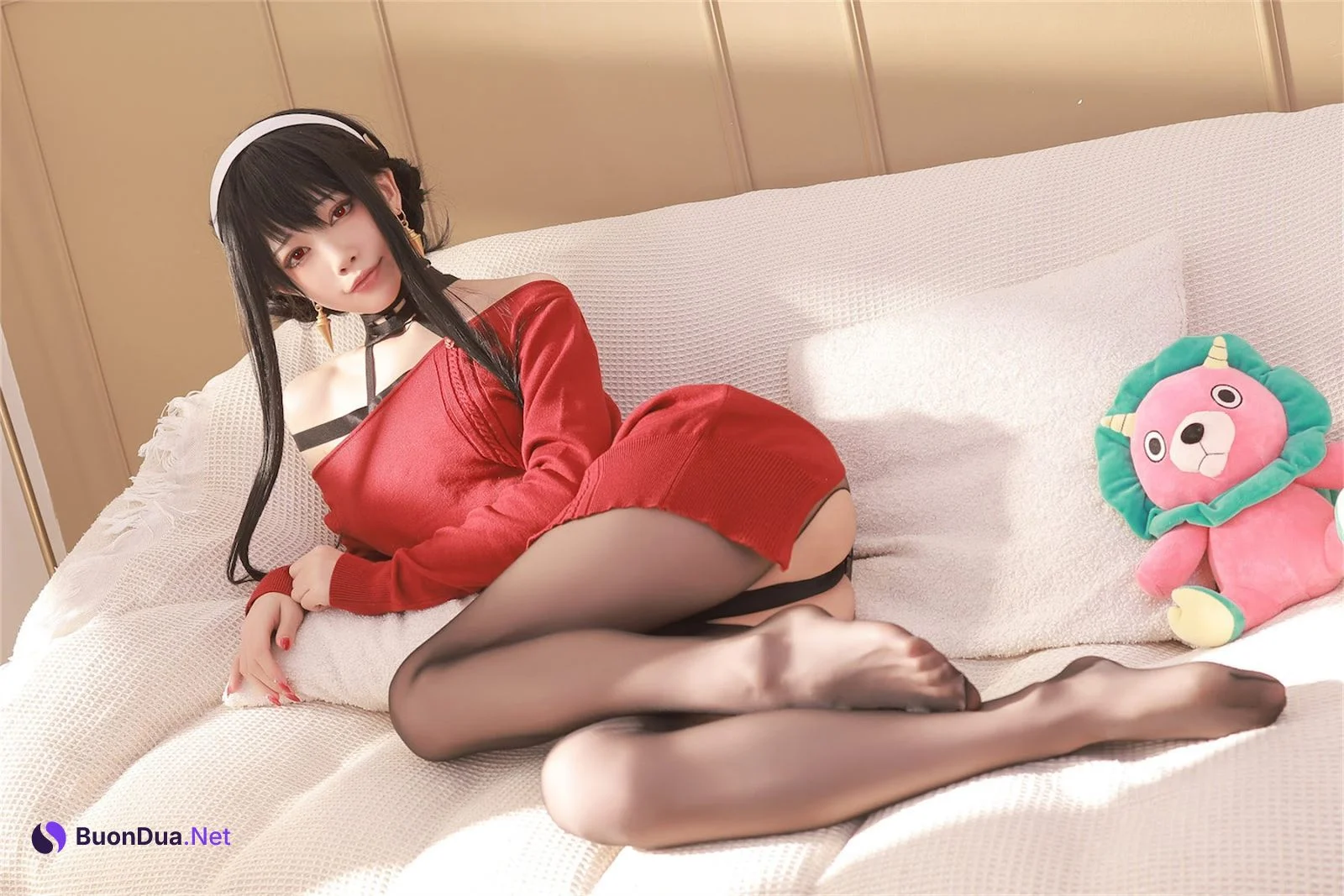 Coser@水淼Aqua Vol.156 约尔红毛衣 - Photo 3