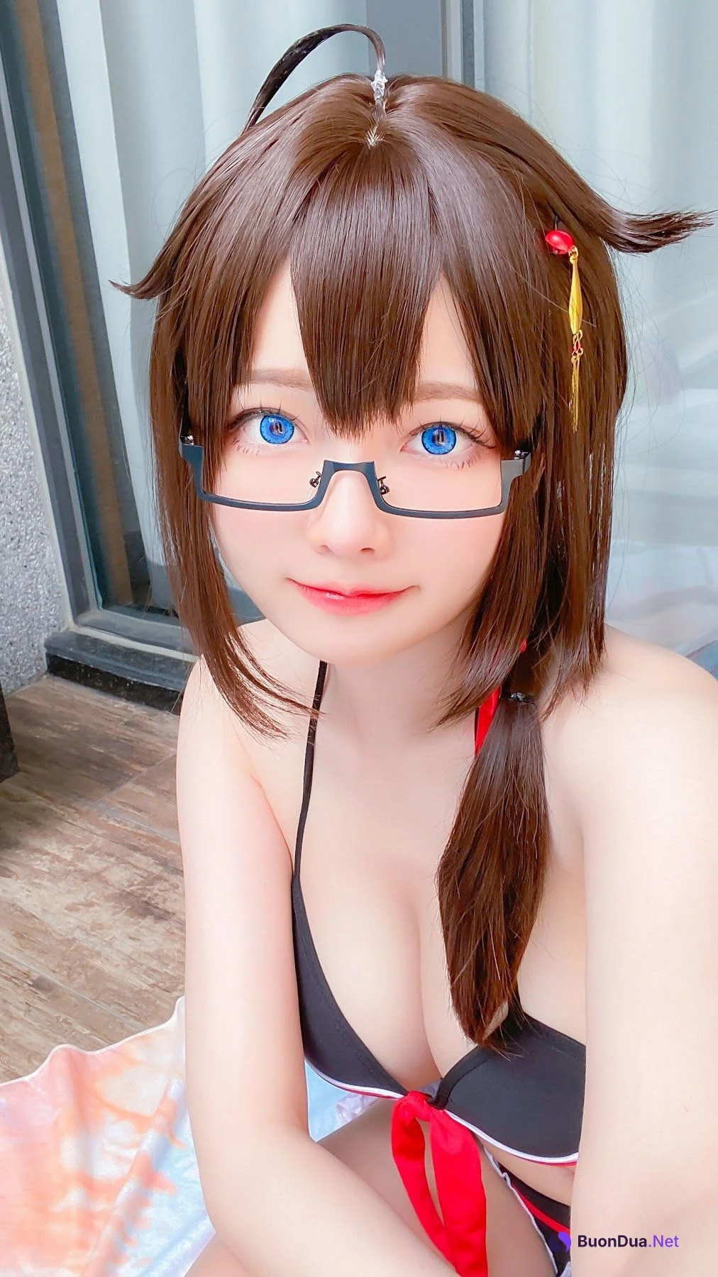 Coser@Arty亞緹 – Shigure Swimsuit (Kantai Collection) - Photo 17