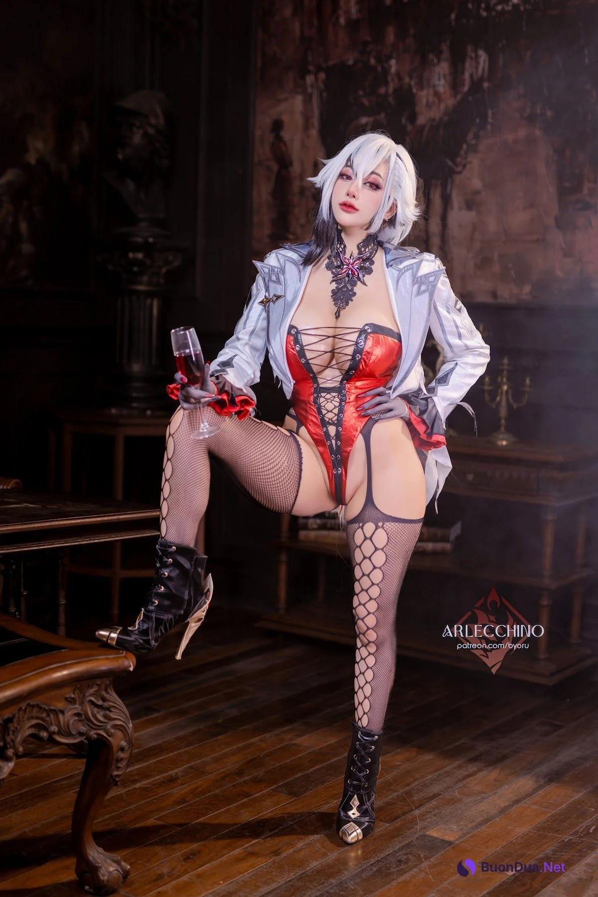Coser@Byoru – 原神「仆人」阿蕾奇诺 二 - 照片 2