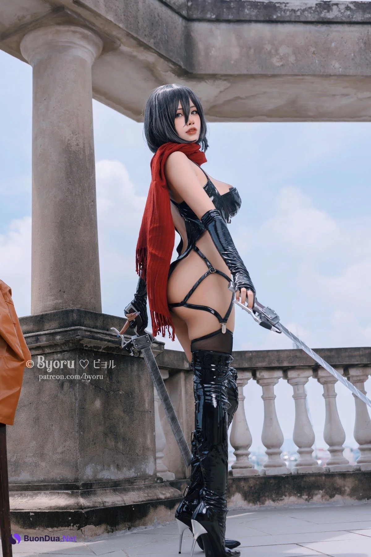 Coser@Byoru – 三笠阿克曼 进击的巨人 - 写真 3