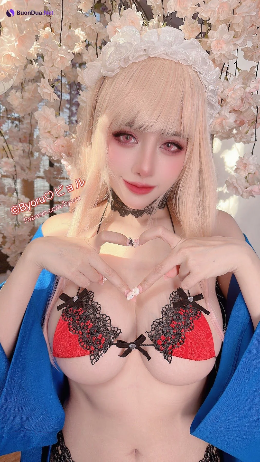 Coser@Byoru – Marin Red Lingerie - Photo 20