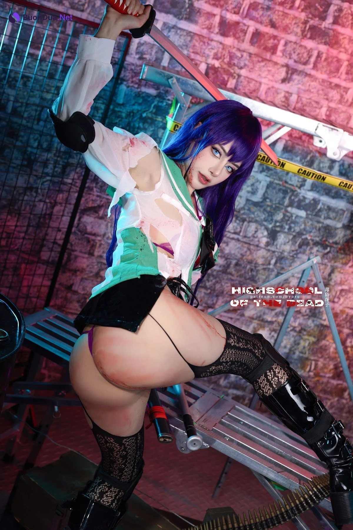 Coser@Byoru – Saeko Busujima - Photo 13