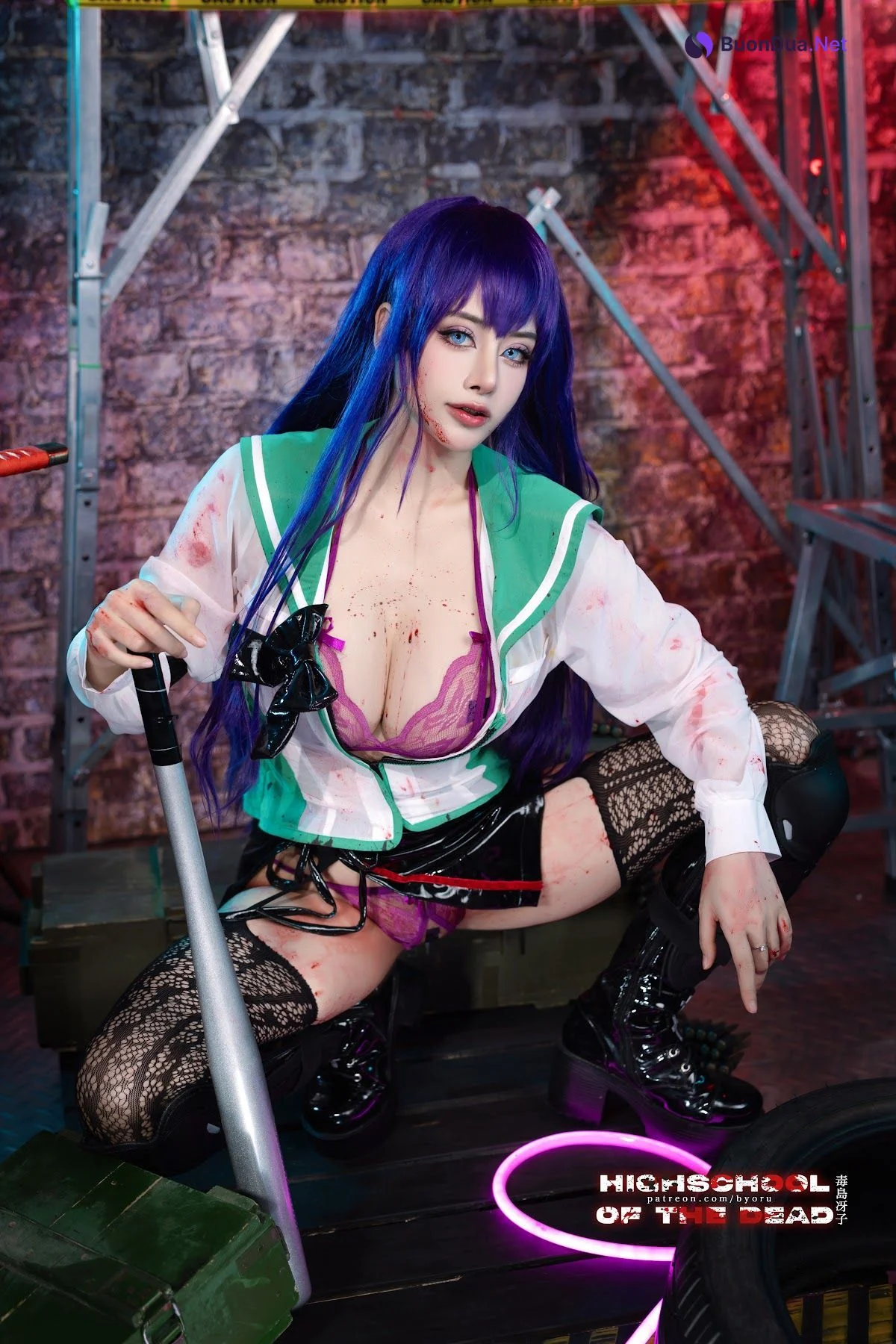 Coser@Byoru – Saeko Busujima - Photo 7