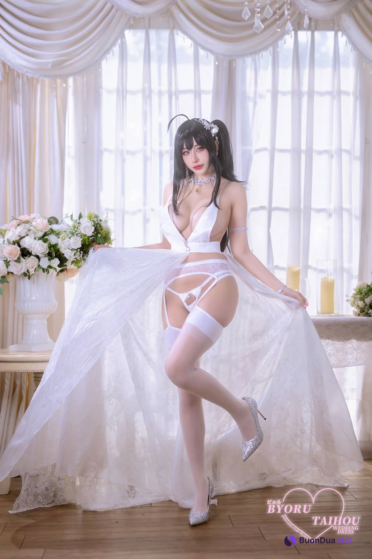 Coser@Byoru – Taihou Wedding Dress - รูปภาพ 12
