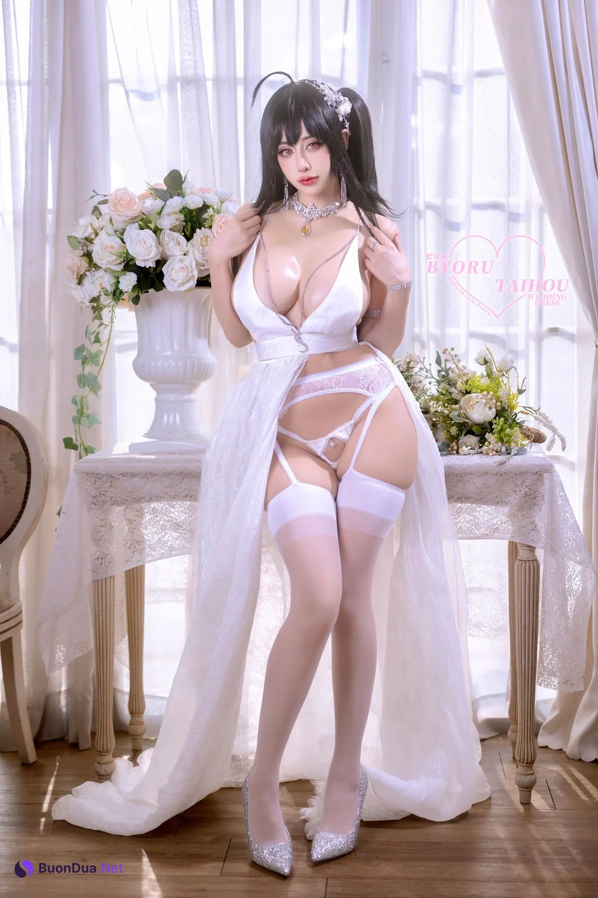 Coser@Byoru – Taihou Wedding Dress - รูปภาพ 9