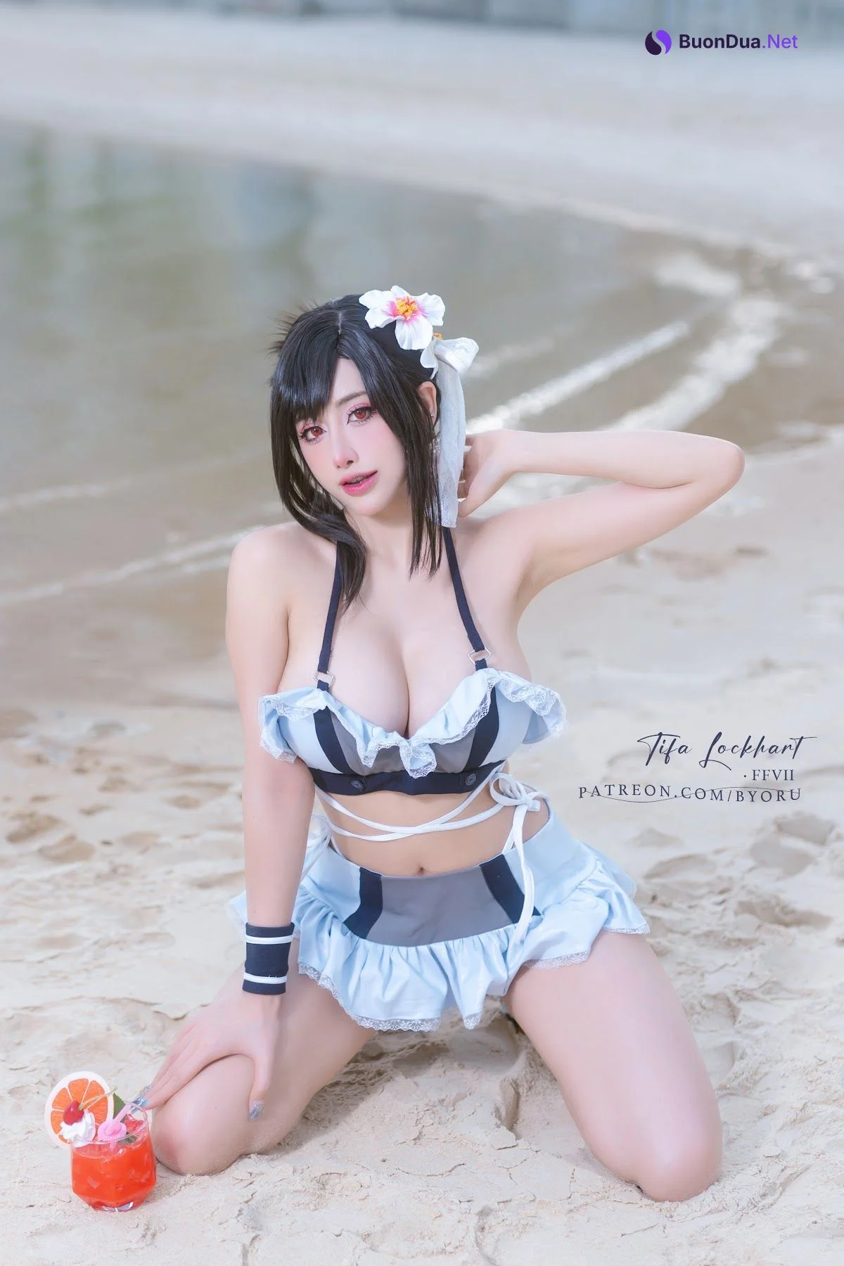 Coser@Byoru – Tifa FF7r Bikini - Photo 12