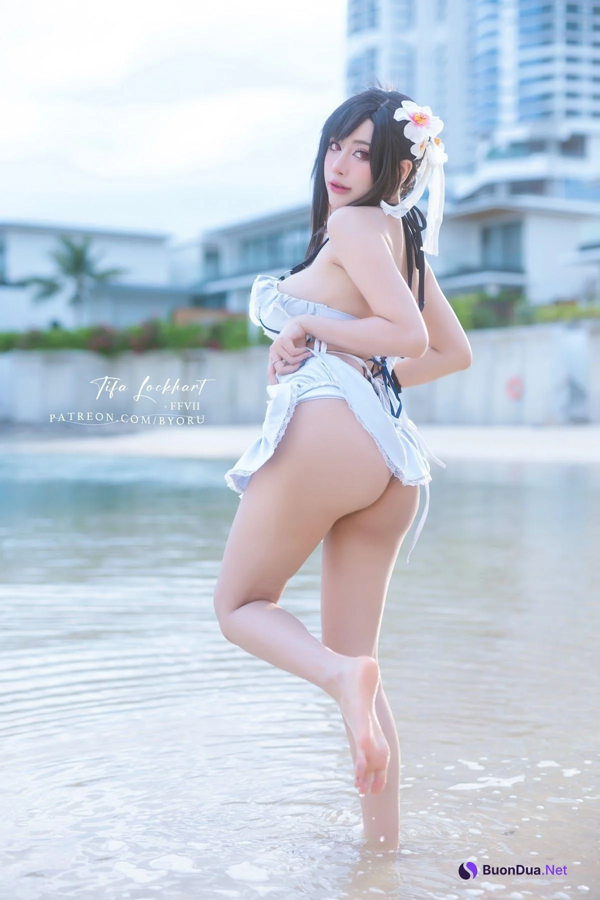 Coser@Byoru – Tifa FF7r Bikini - Photo 2