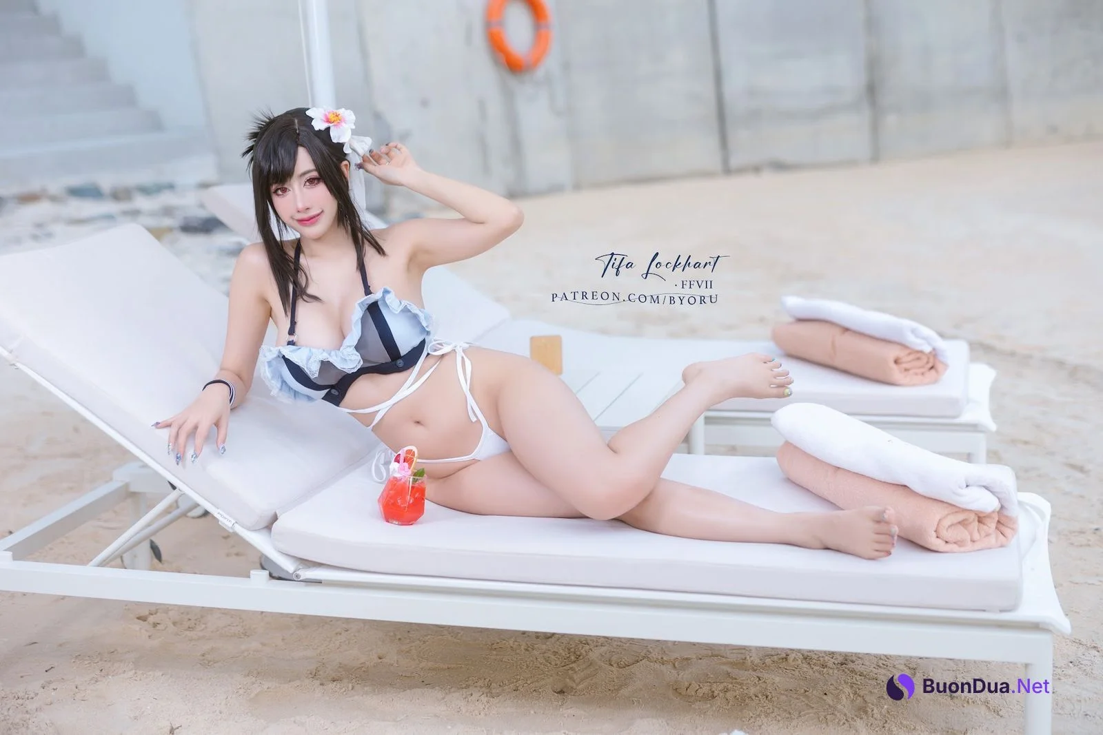 Coser@Byoru – Tifa FF7r Bikini - Photo 5