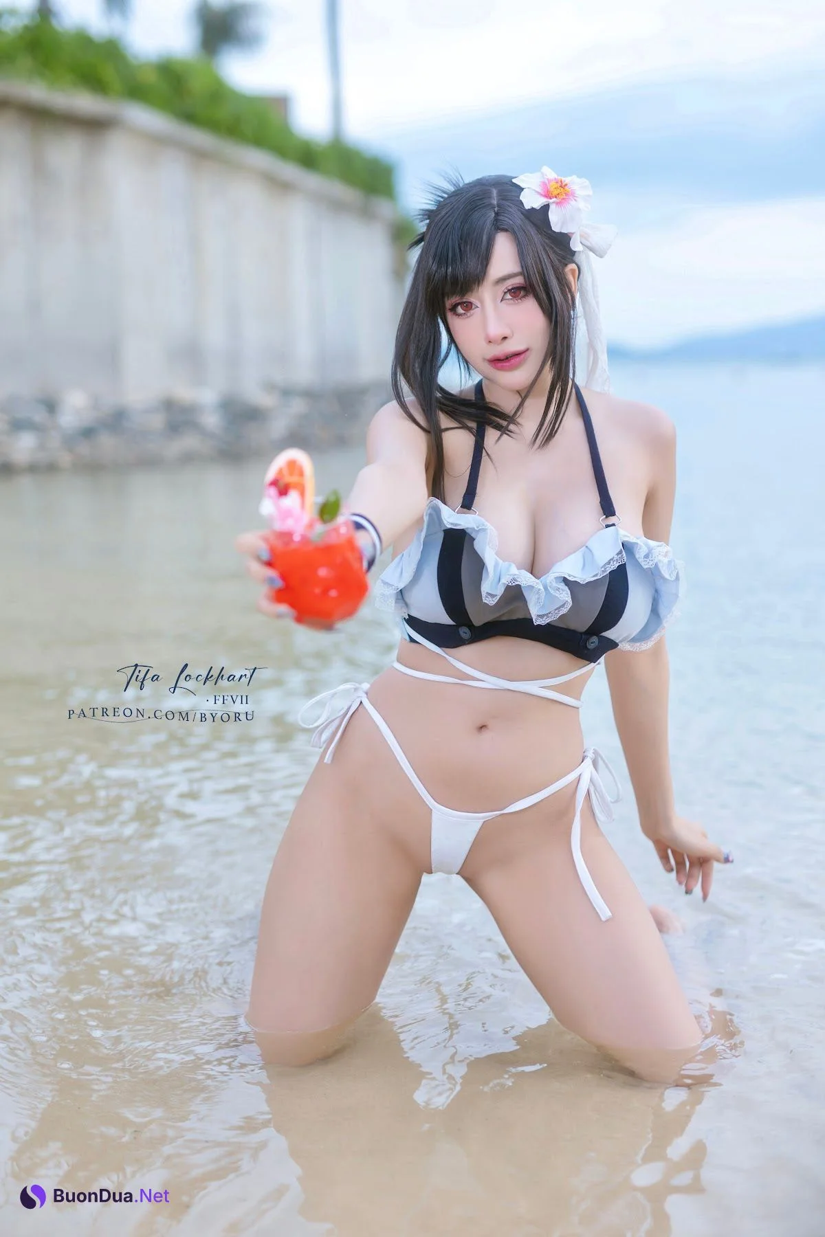 Coser@Byoru – Tifa FF7r Bikini - Photo 7