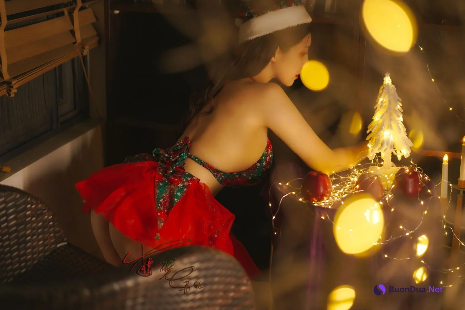 Coser@樱晚gigi – Christmas Day - Photo 13