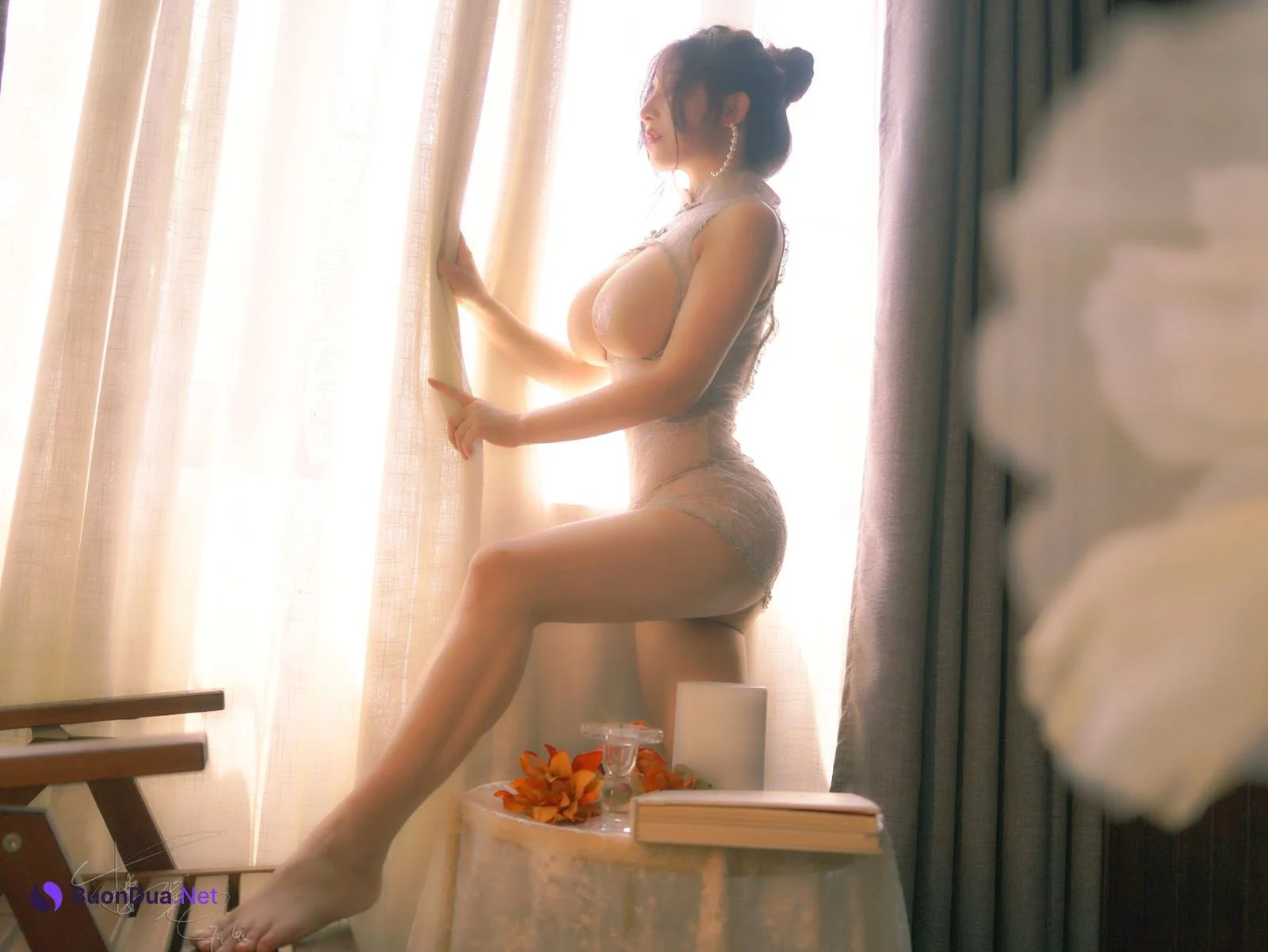 Coser@樱晚gigi – 拂动了谁的窗纱 - 写真 5