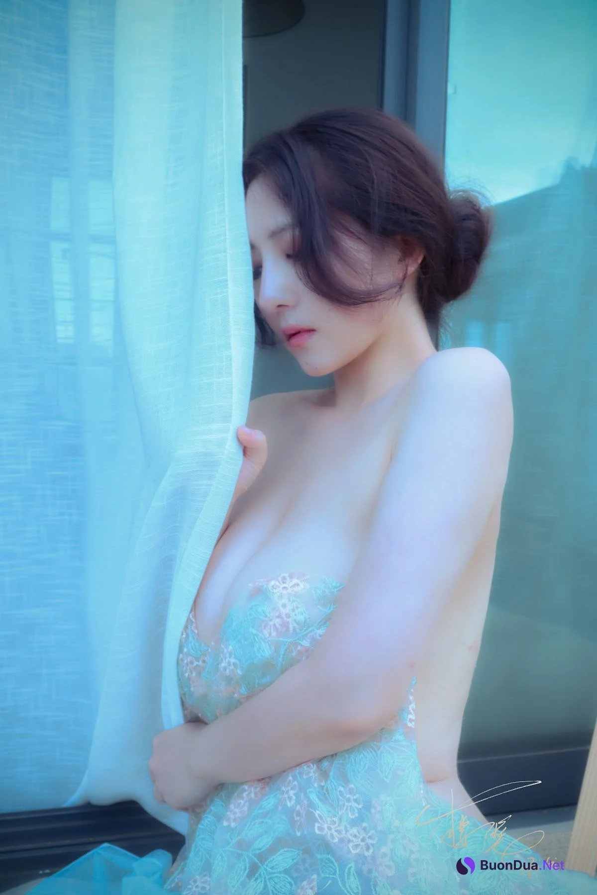 Coser@樱晚gigi – 蓝色梦幻 - Photo 10