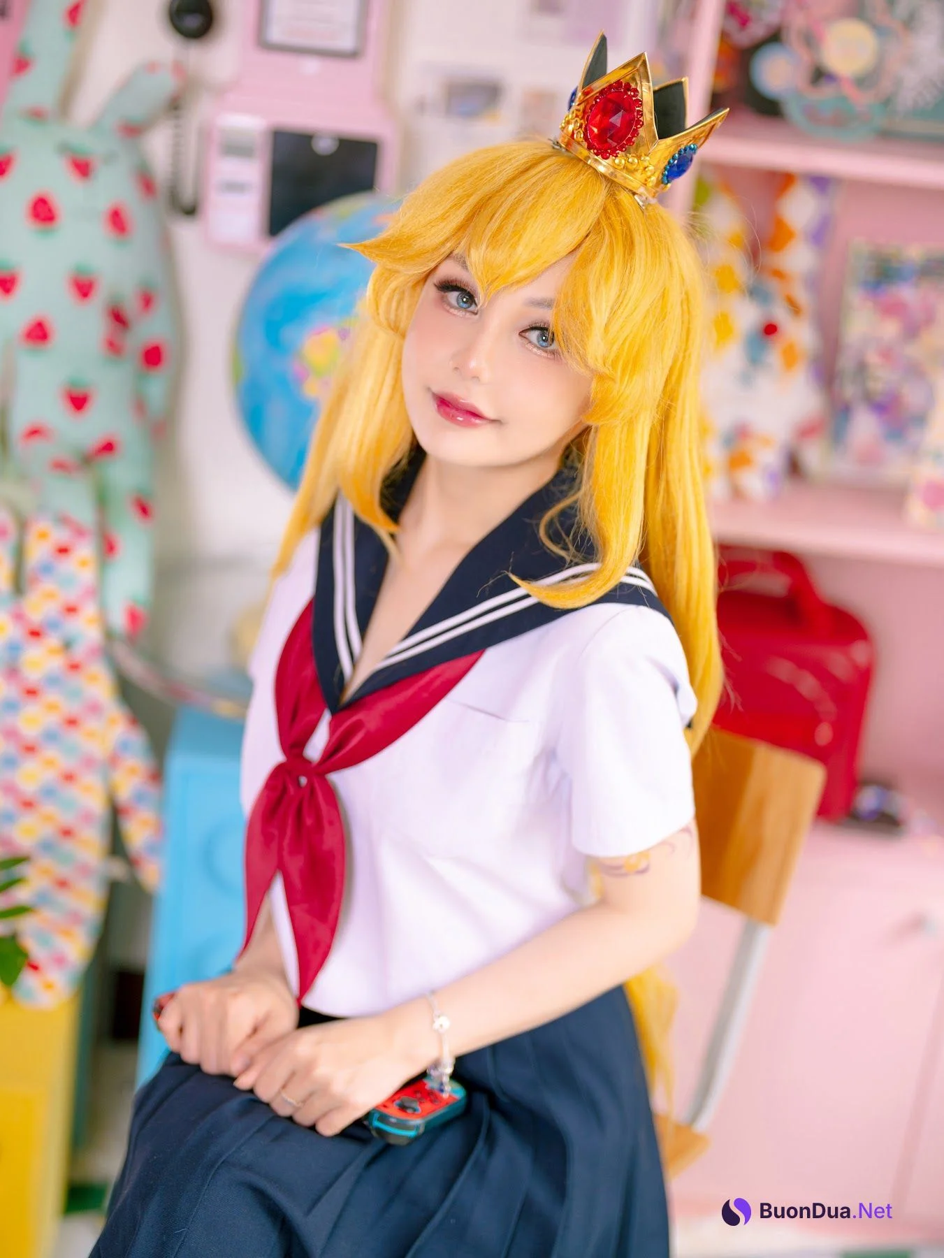 Coser@Joyce Lin – Peach Princess - Photo 11