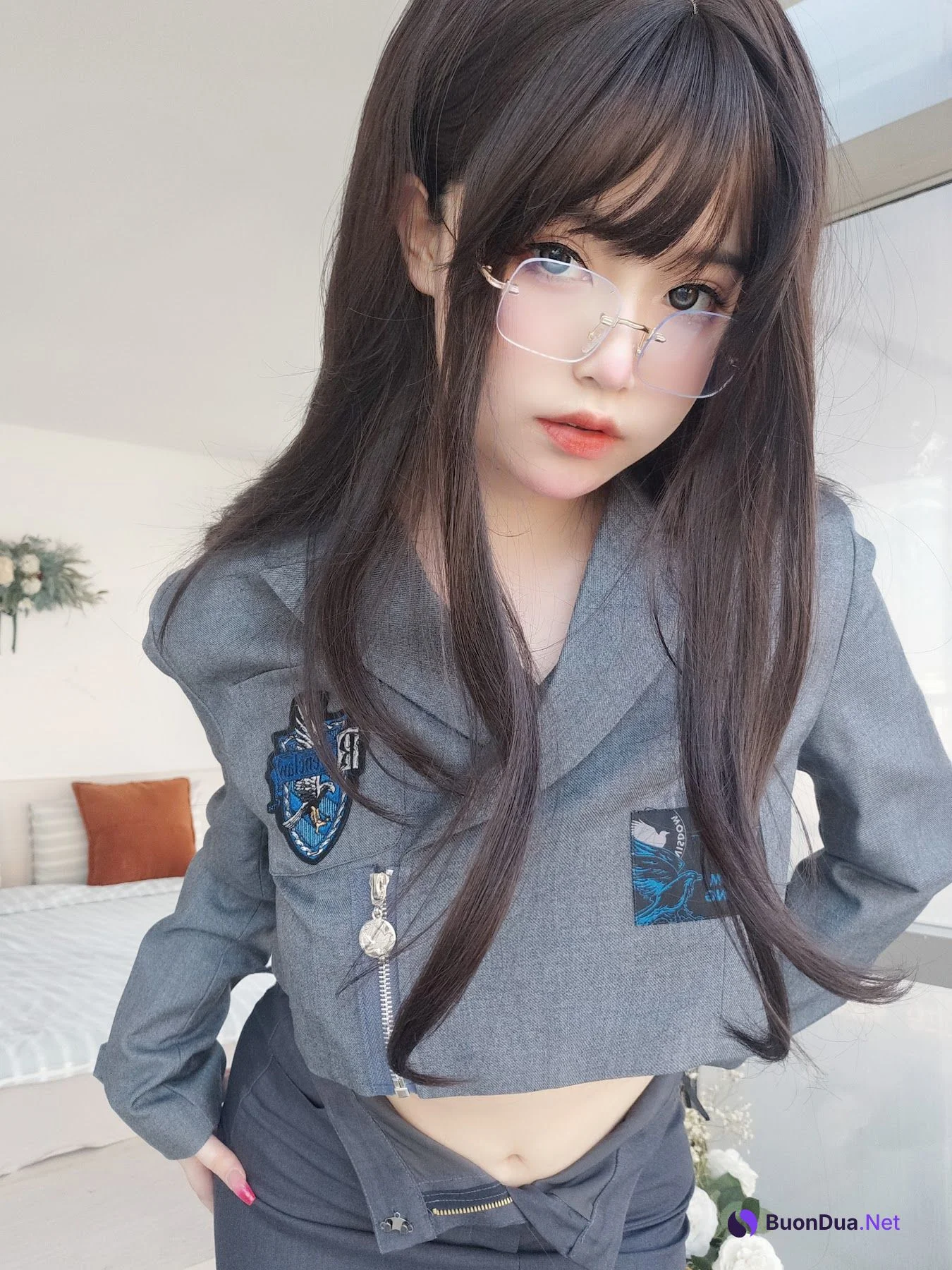 Coser@女主K – 沉默的学姐 - 写真 2
