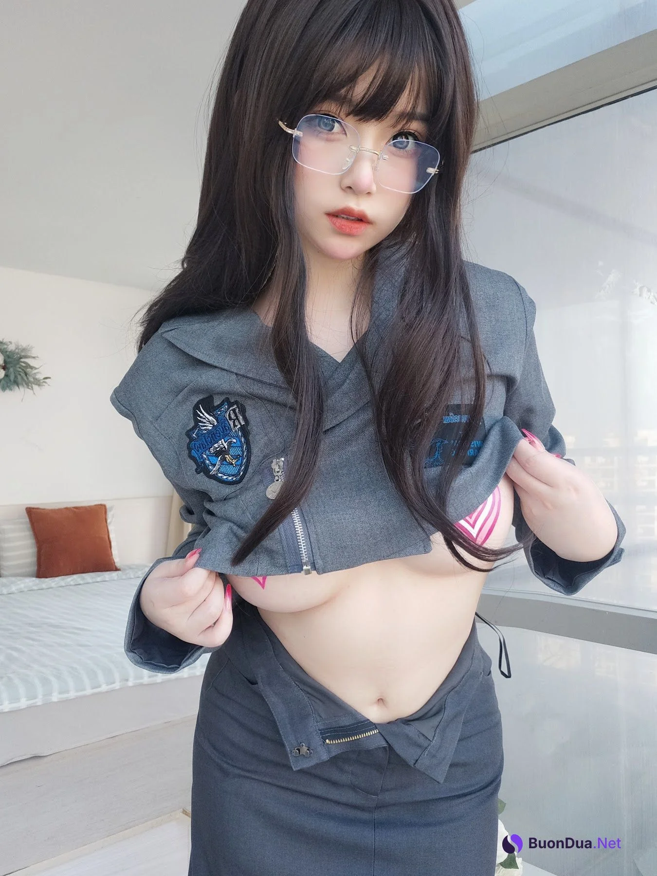Coser@女主K – 沉默的学姐 - 写真 4