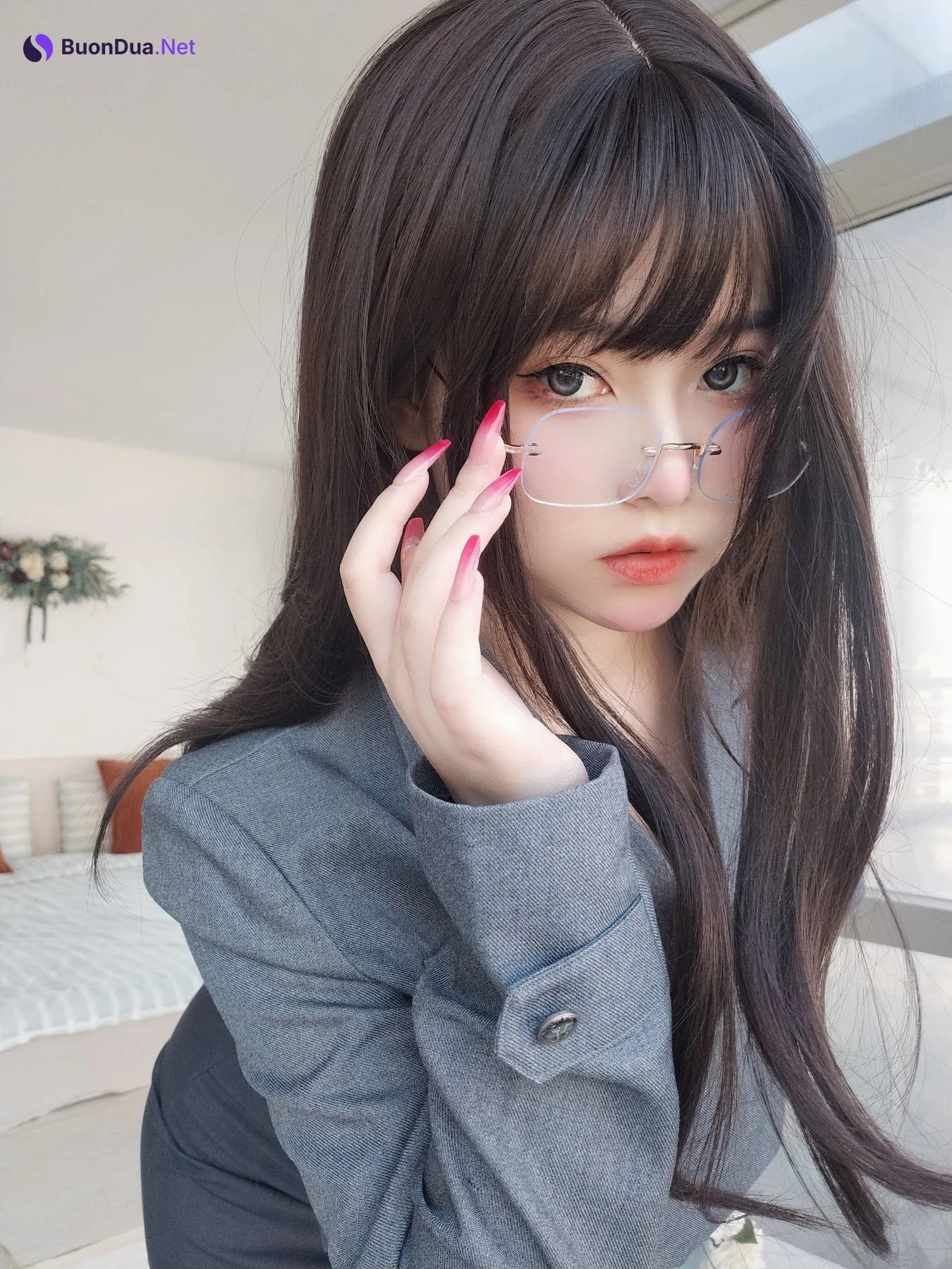 Coser@女主K – 沉默的学姐 - 写真 6