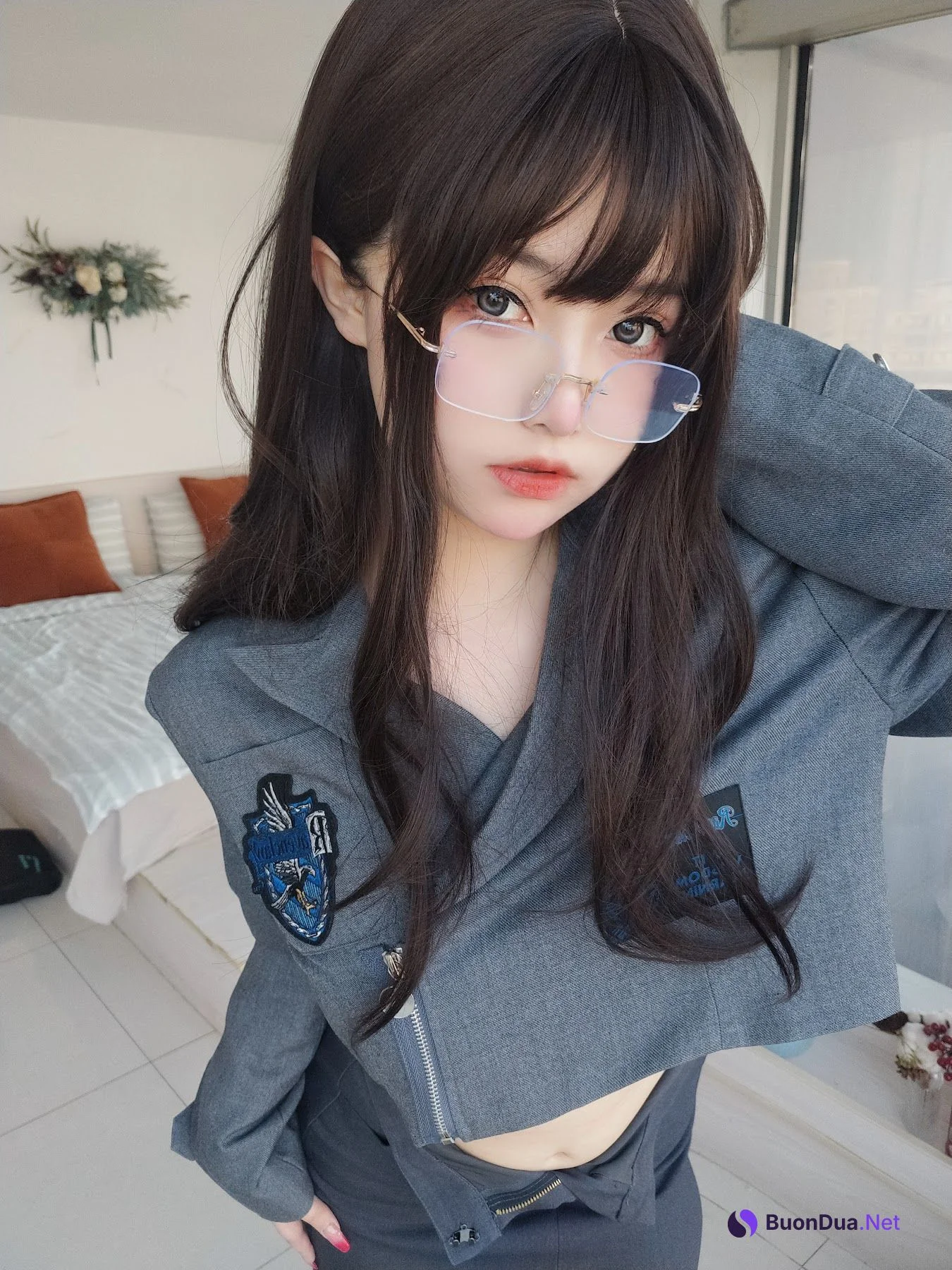 Coser@女主K – 沉默的学姐 - 写真 8