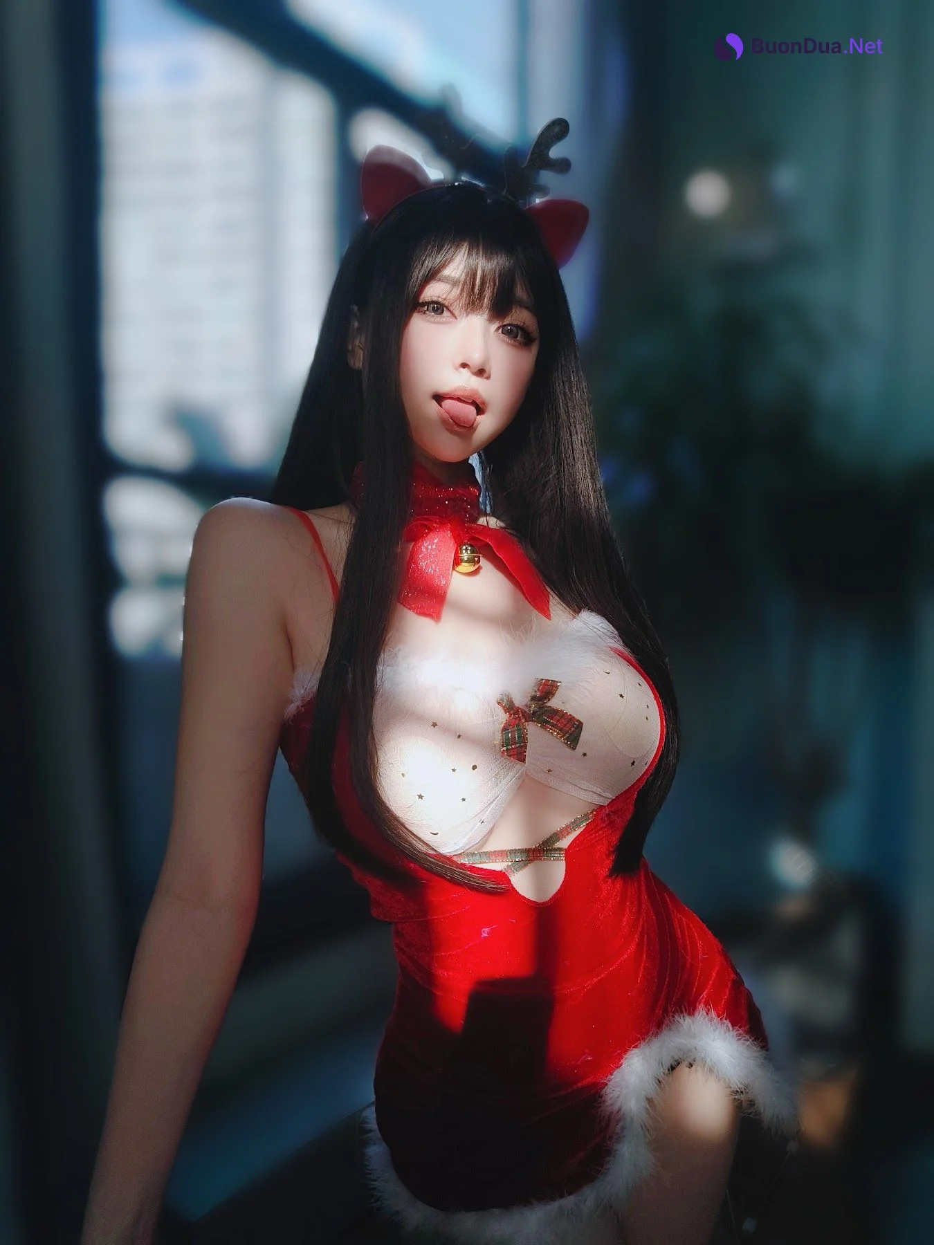 Coser@女主K – 圣诞麋鹿 - 照片 10